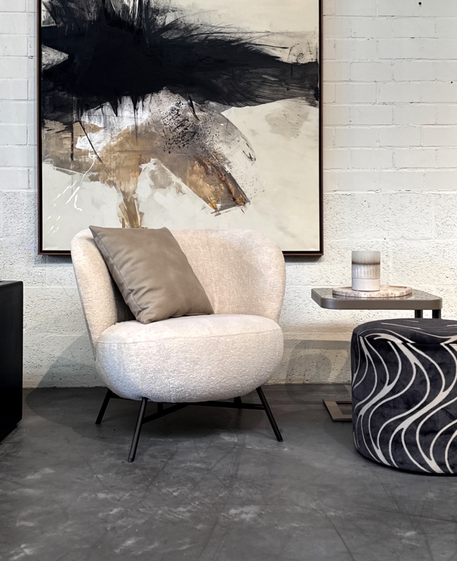 luxe schilderij aan wand