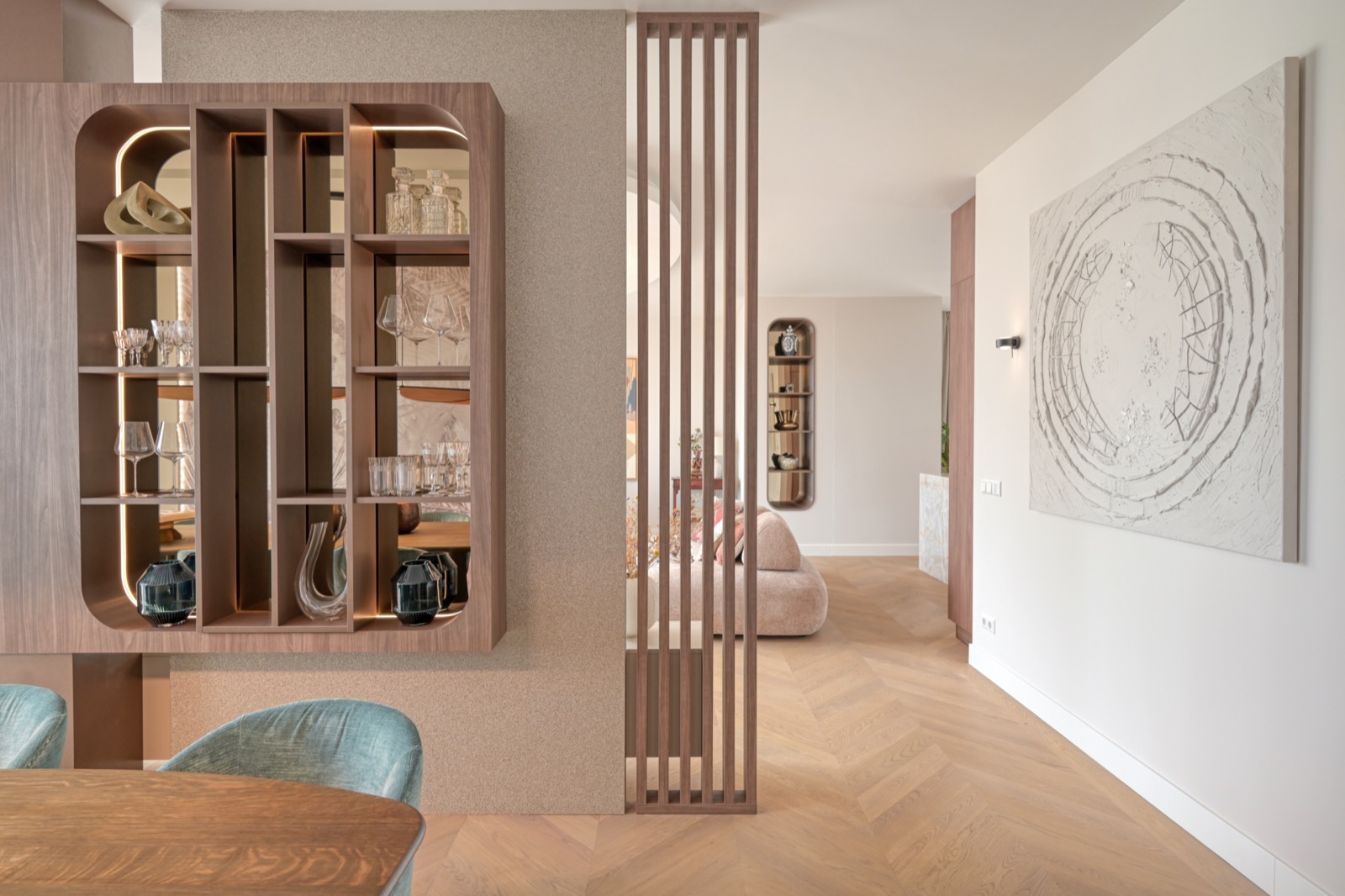 interieur met exclusieve kunst