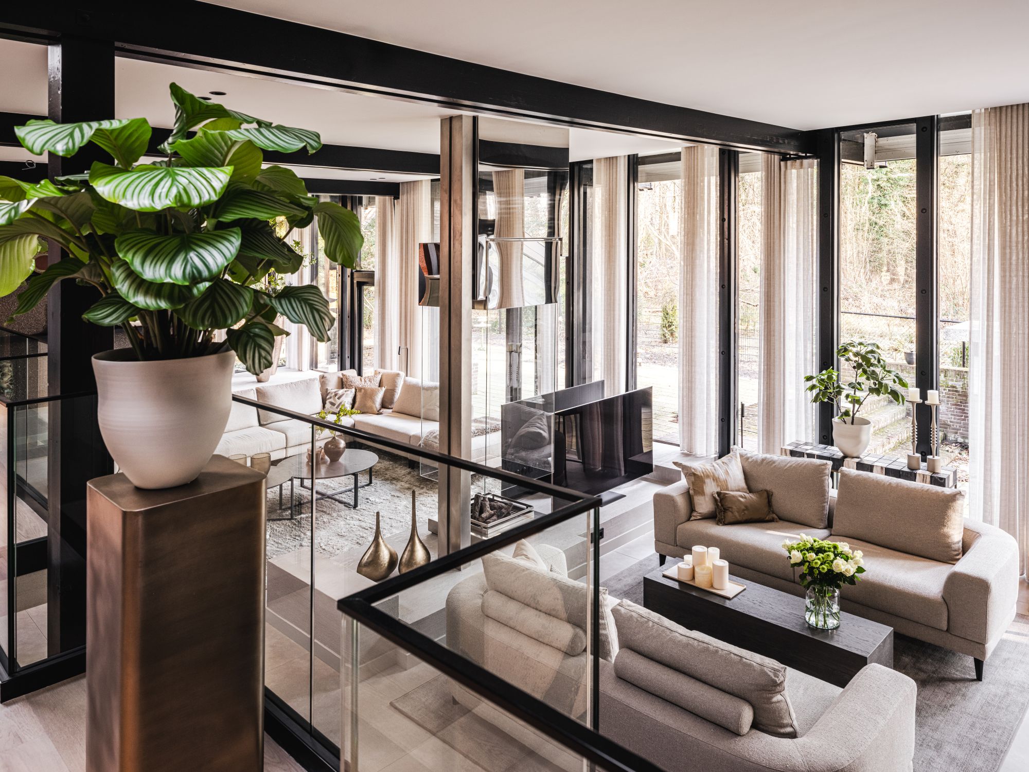 moderne woonkamer