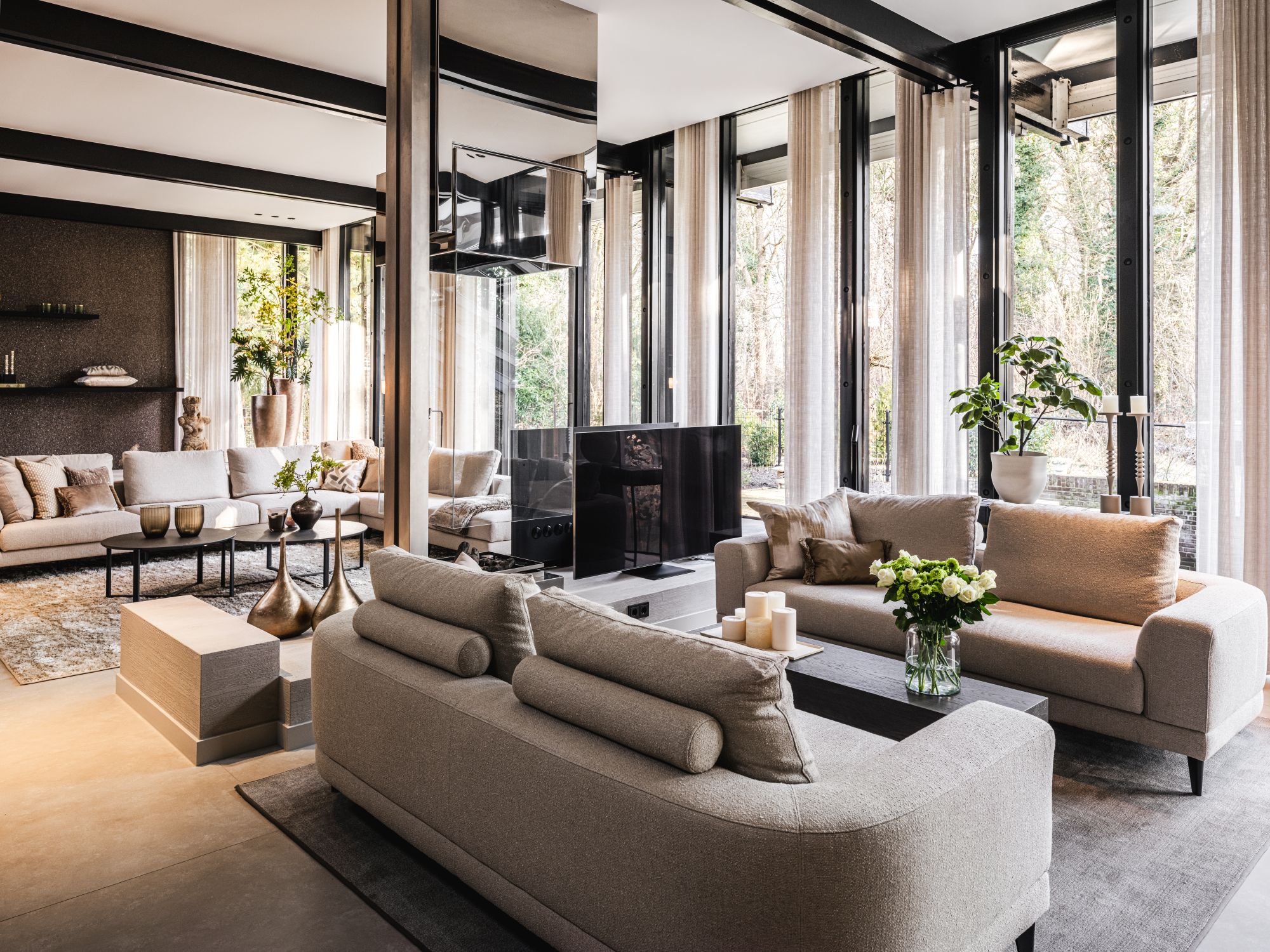 moderne woonkamer