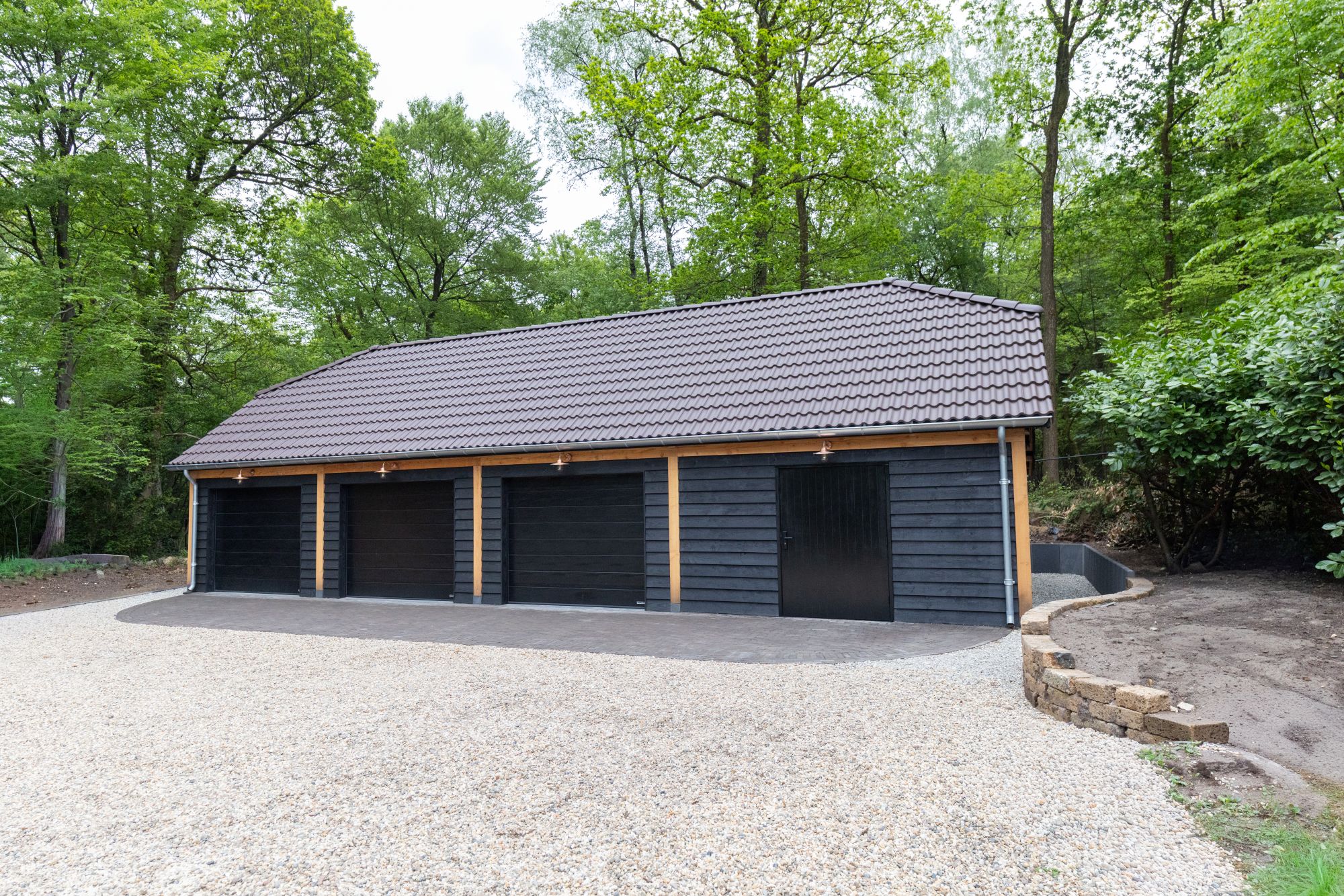 houten garage