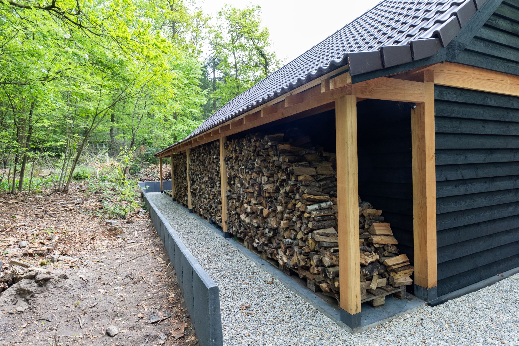 houten opslag