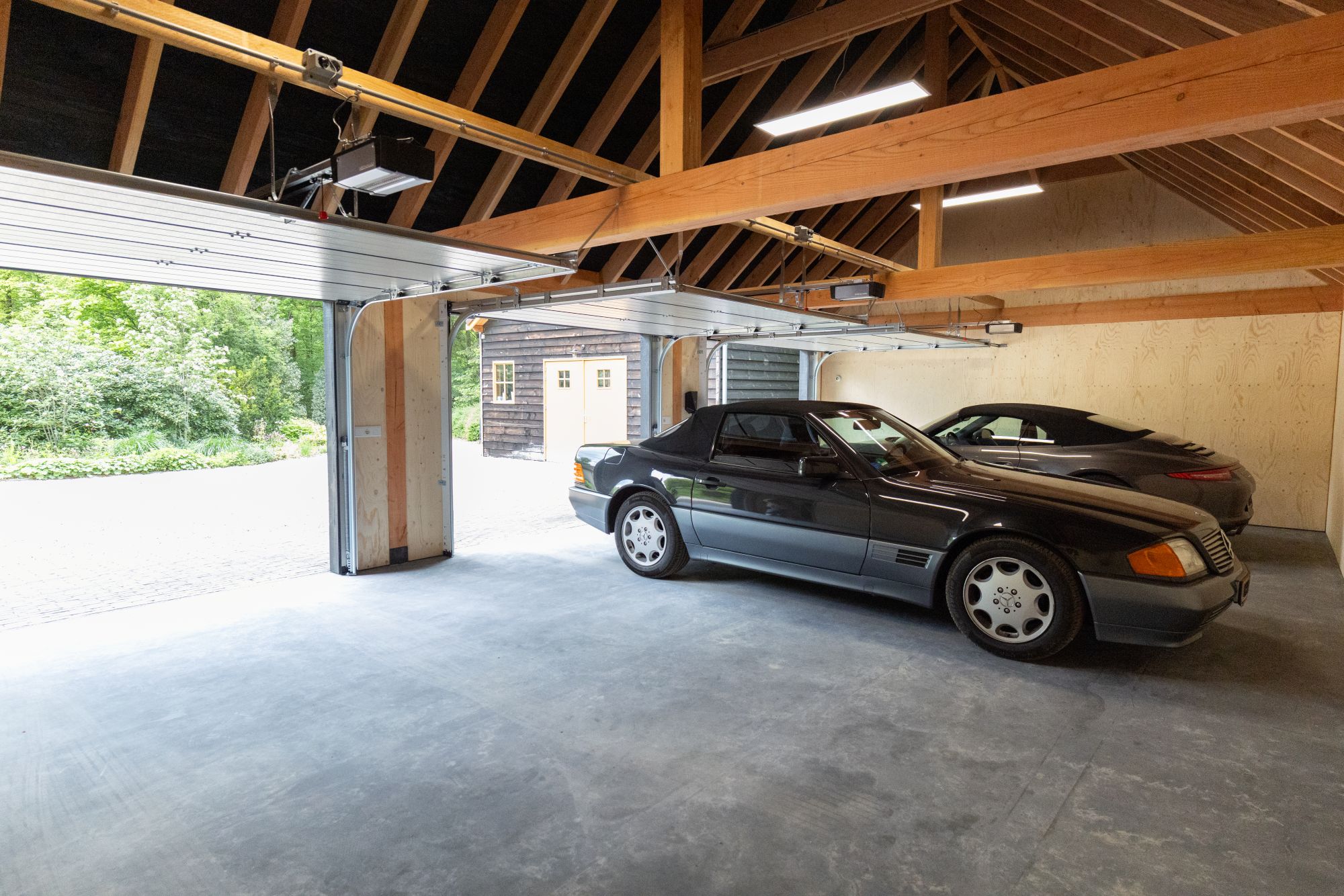 binnenkant garage