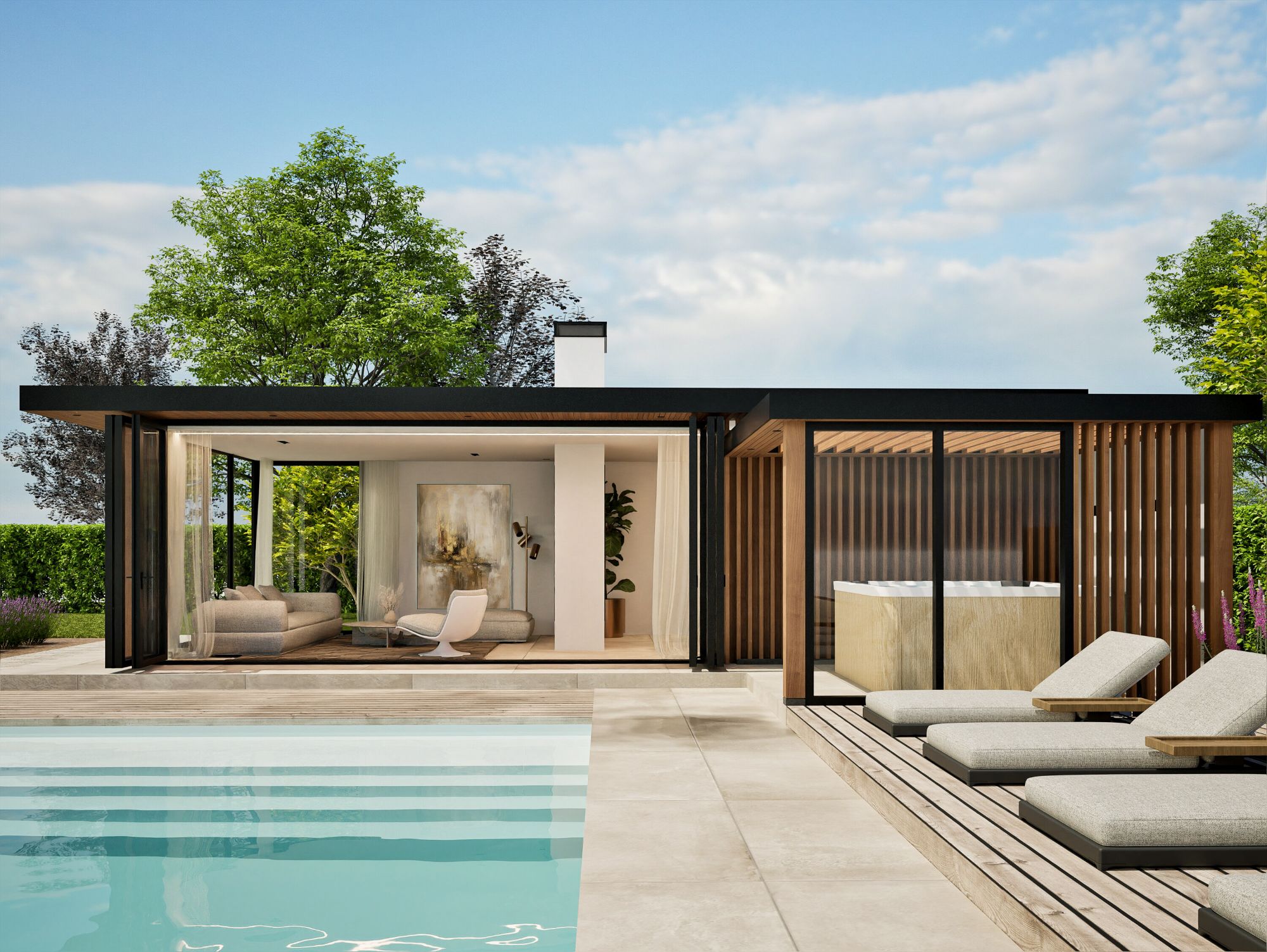 poolhouse