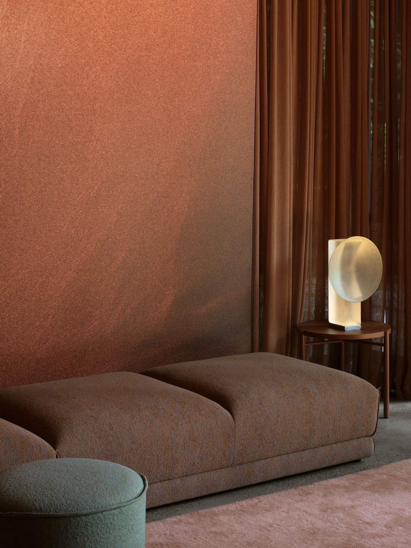 interieur luxe showroom met keukenapparatuur
