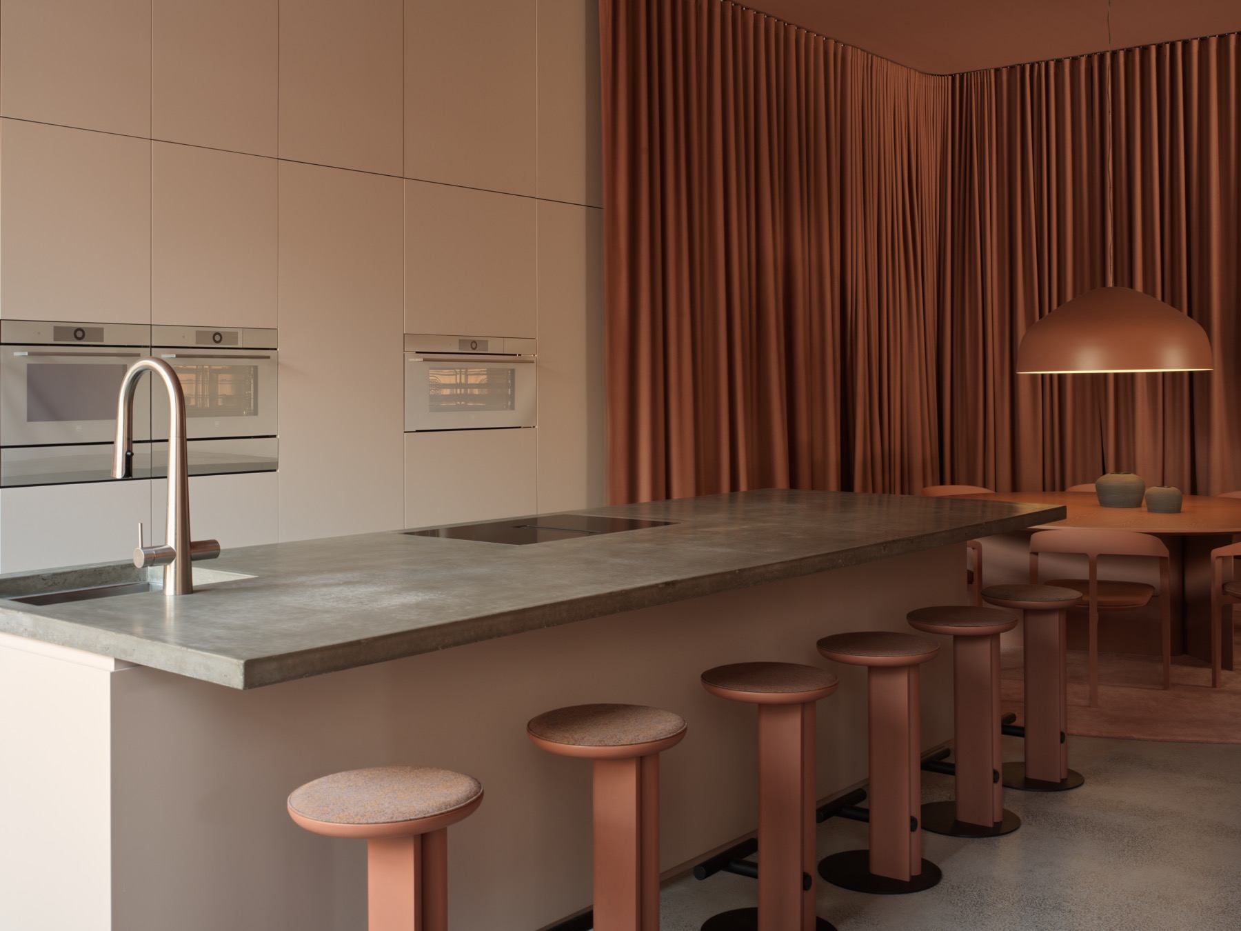 keuken met high-end keukenapparatuur