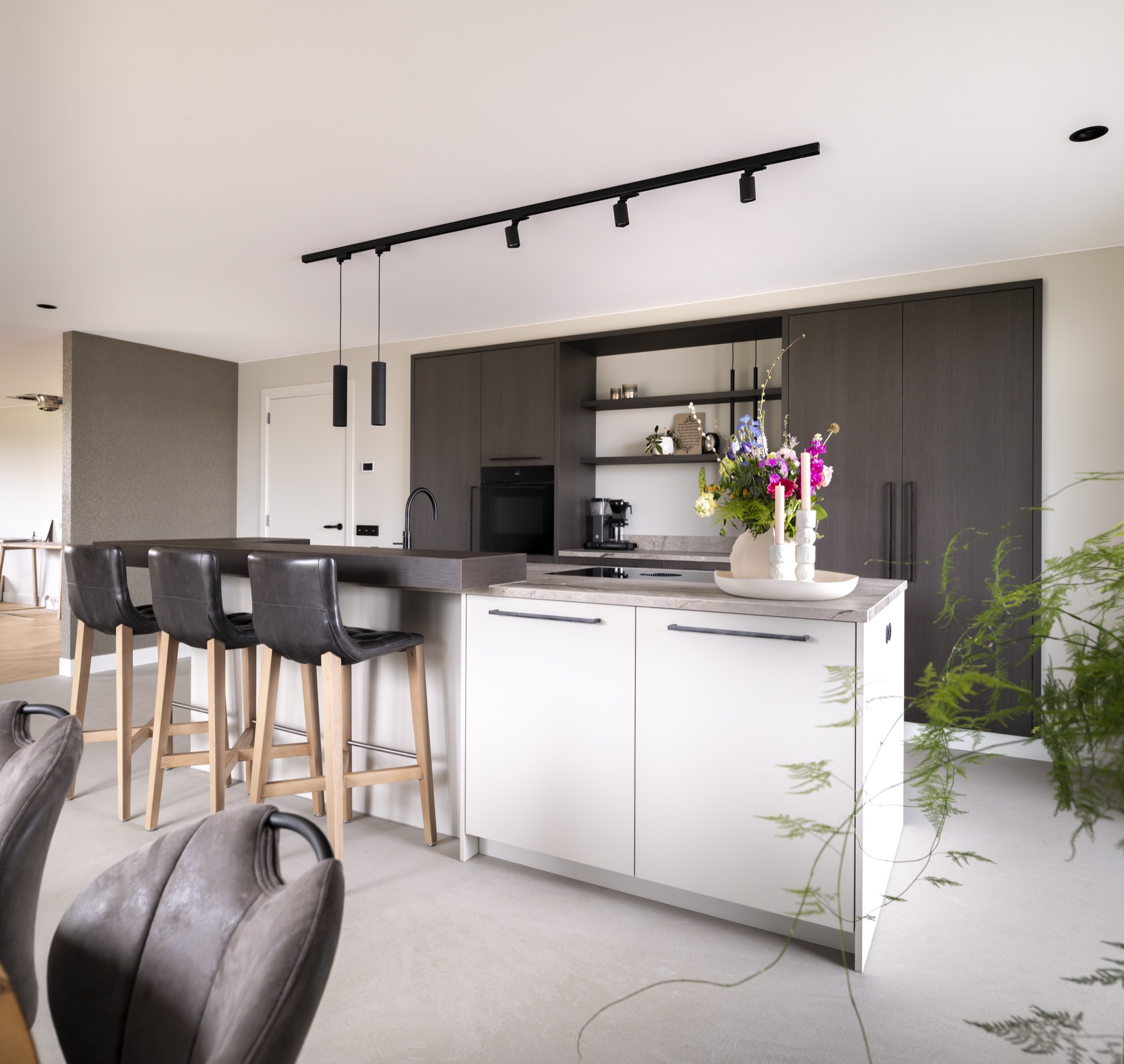 luxe keuken met eiland