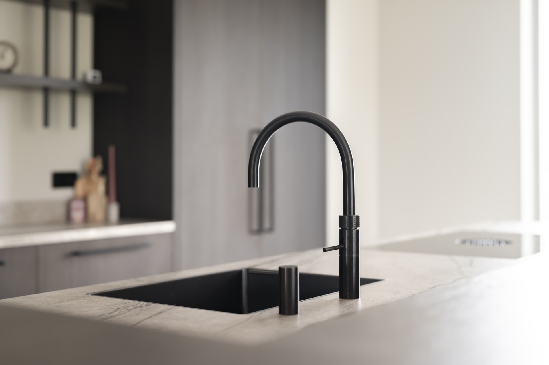 keuken met luxe werkblad
