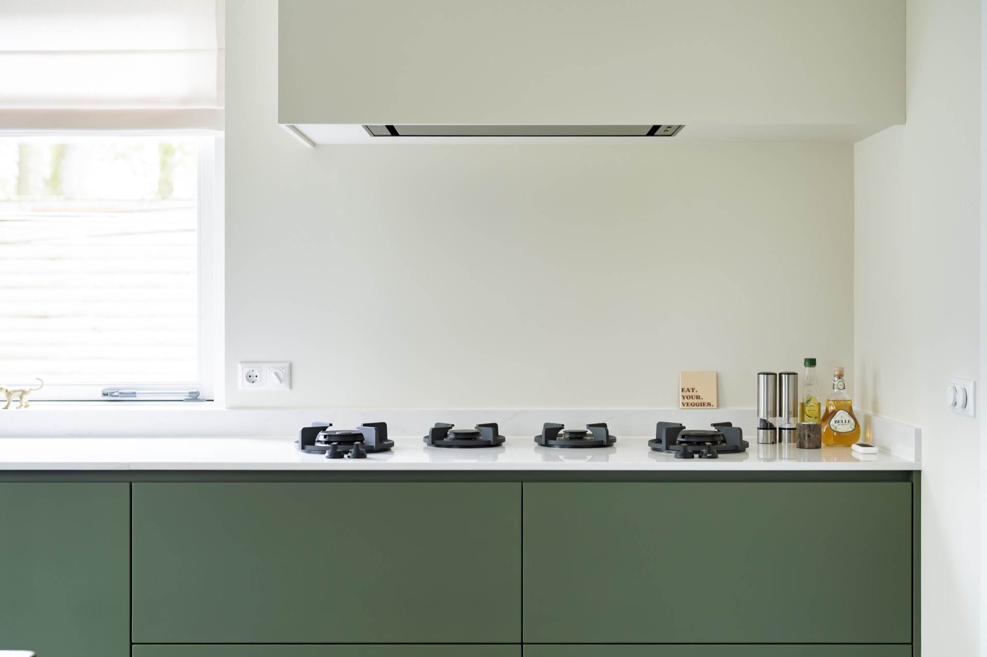 luxe keuken met fornuis