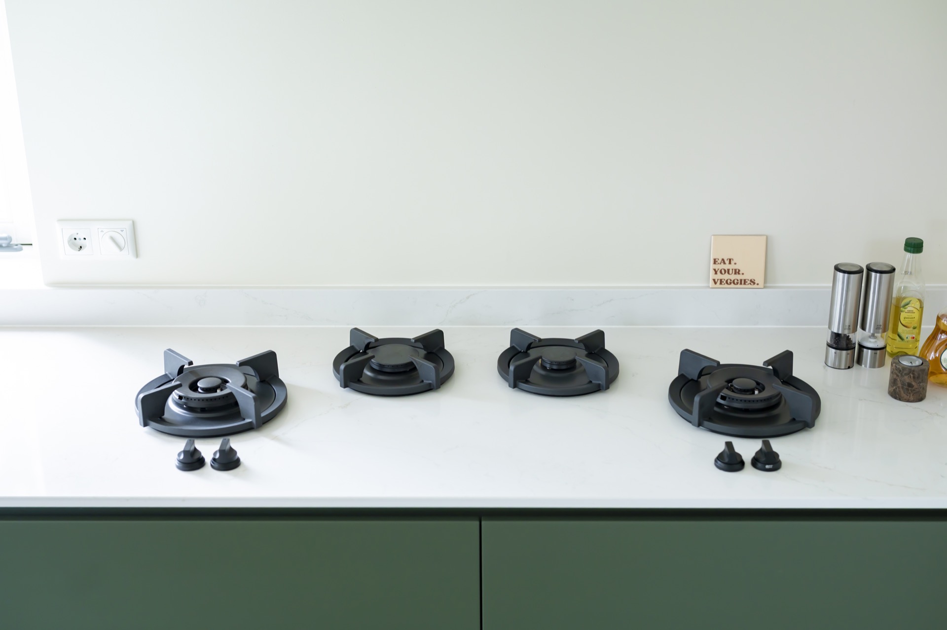keuken met design fornuis