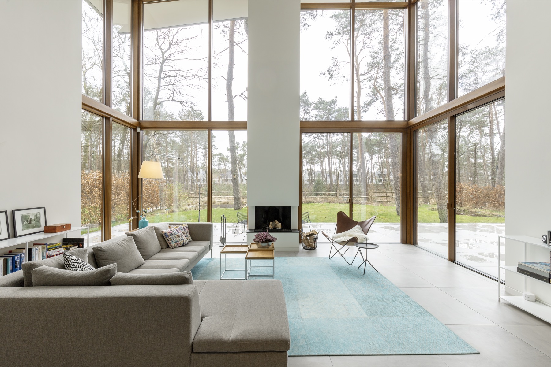 moderne woonkamer inrichting