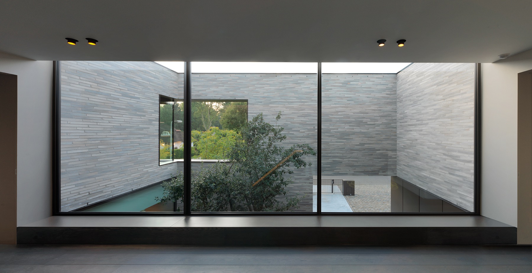 luxe villa met binnentuin
