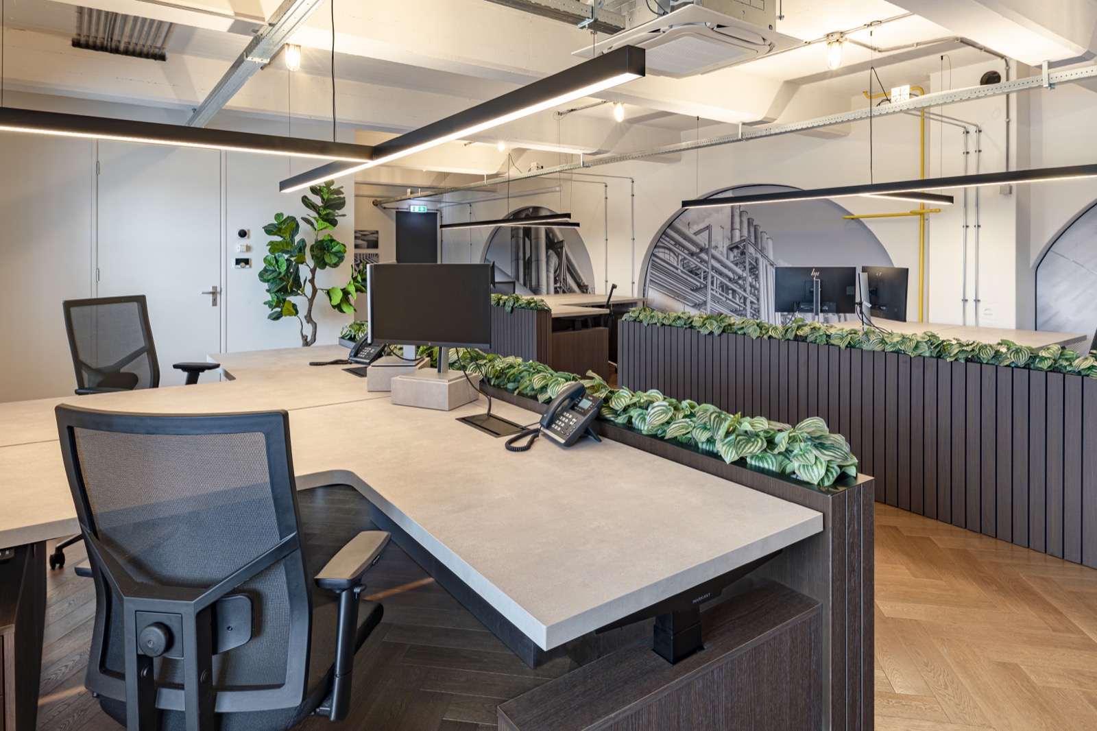 luxe kantoor inrichting