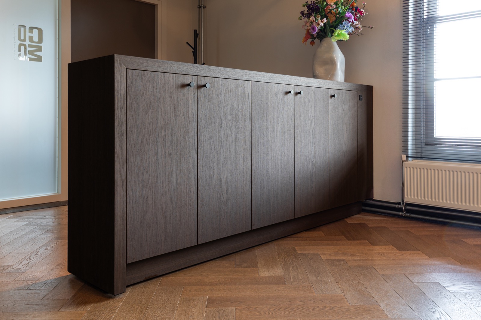 maatwerk kast op kantoor