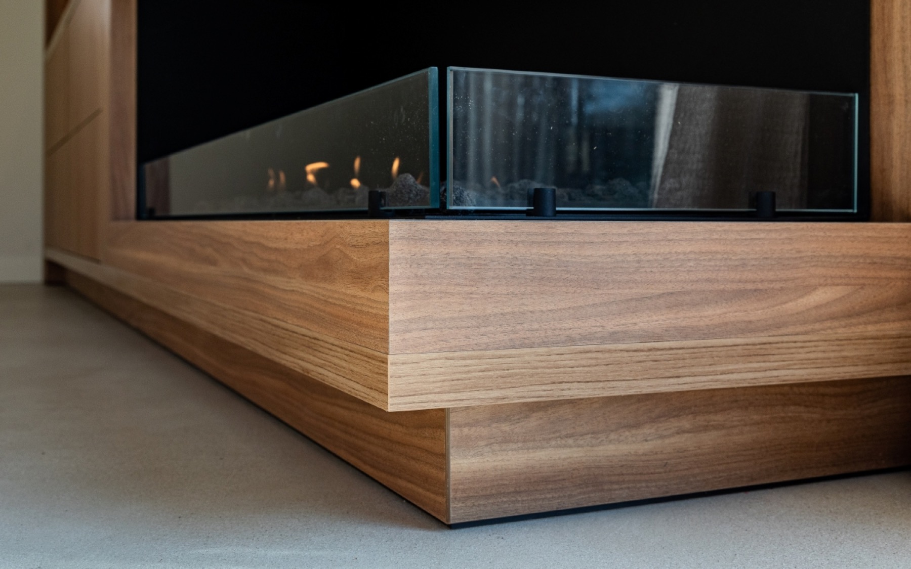 houten design kast