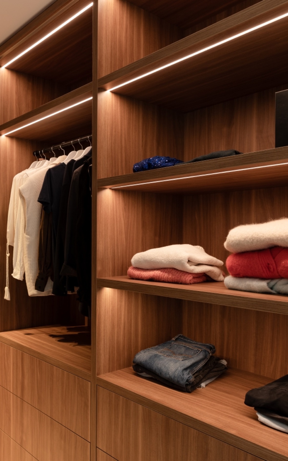 luxe wandkasten op maat