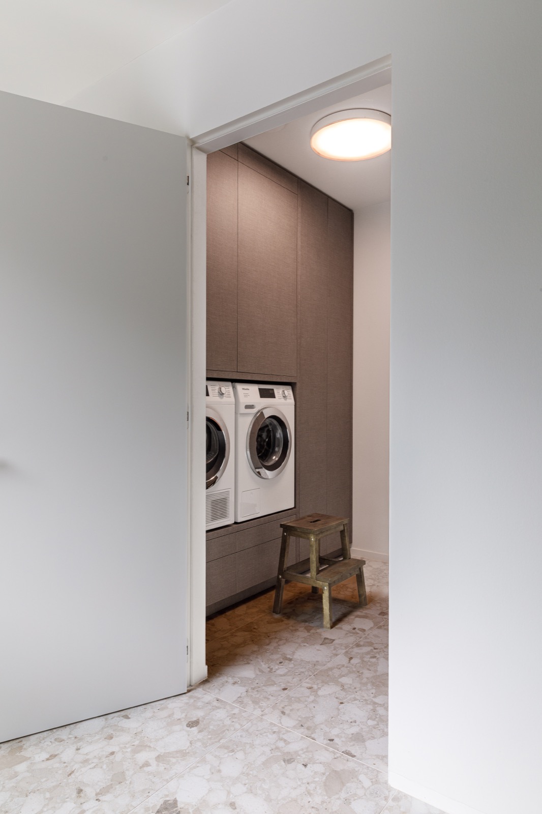 luxe kastombouw voor wasmachine