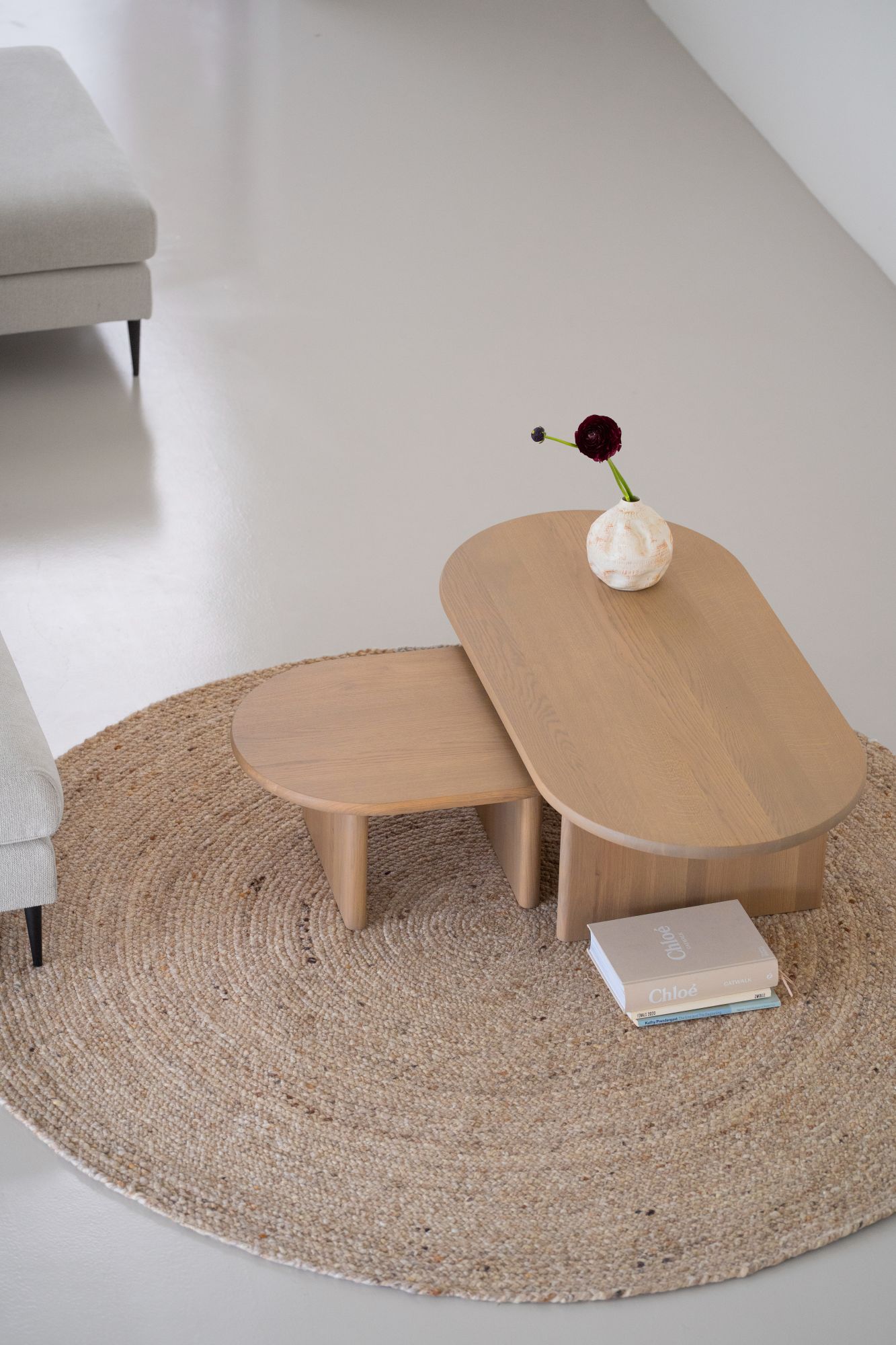 lichte salontafel
