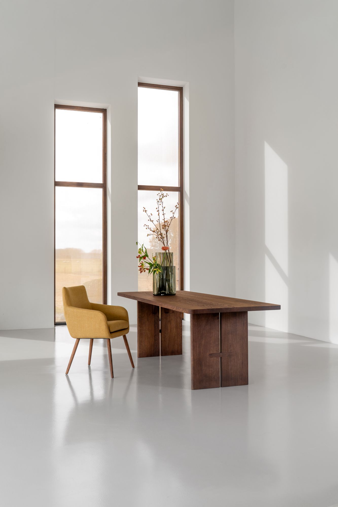 rechthoekige eettafel