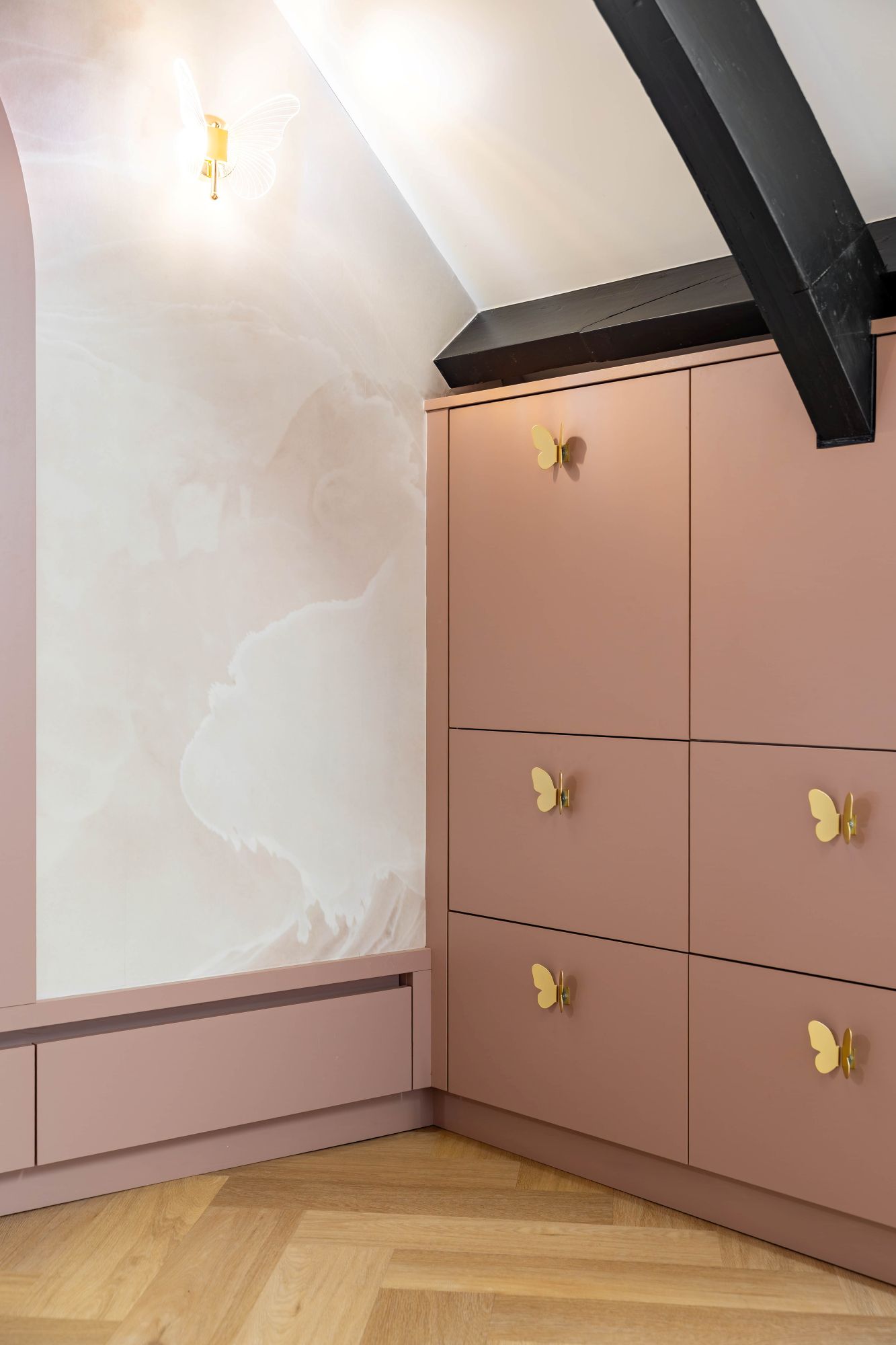 roze kast