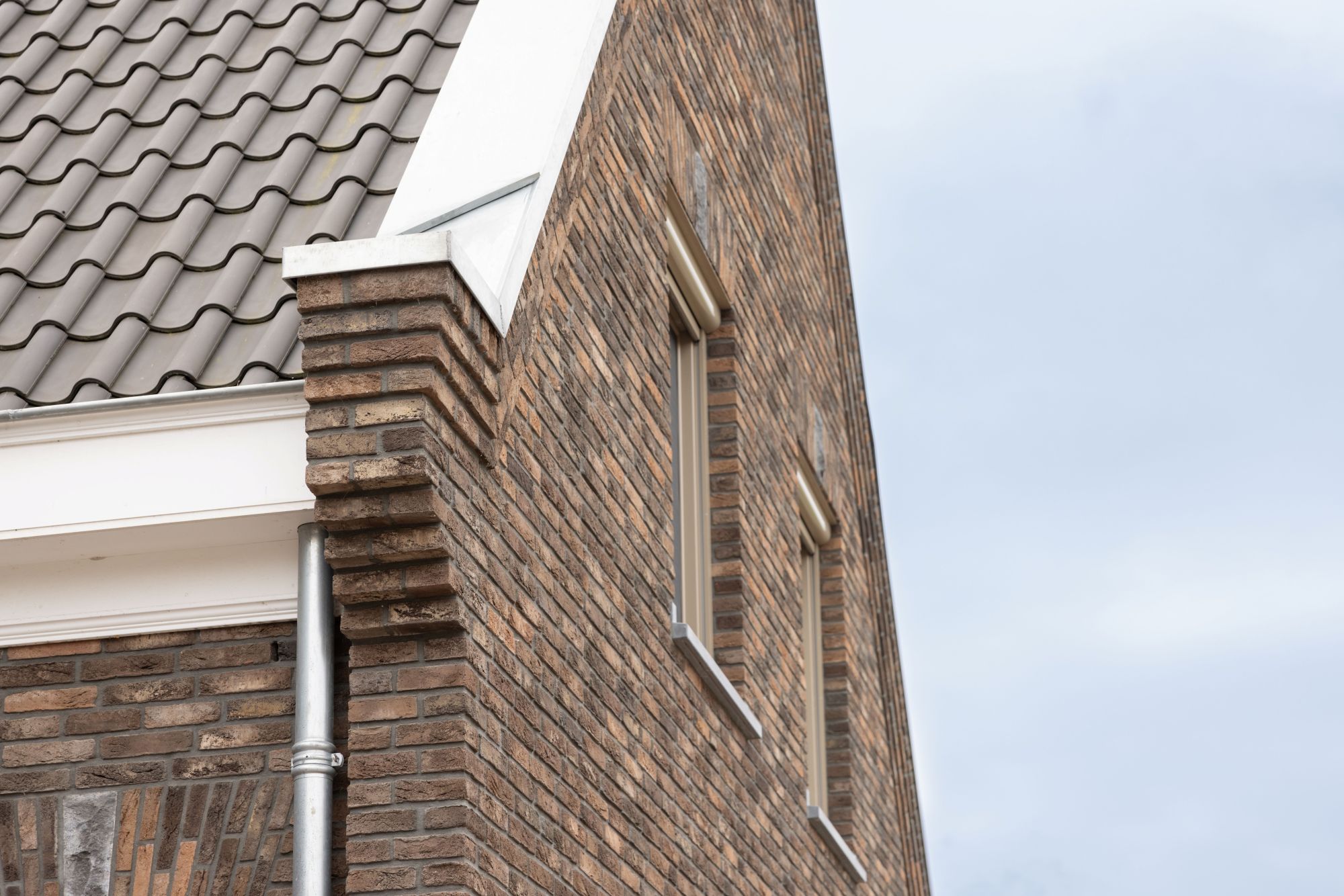 gevel van villa