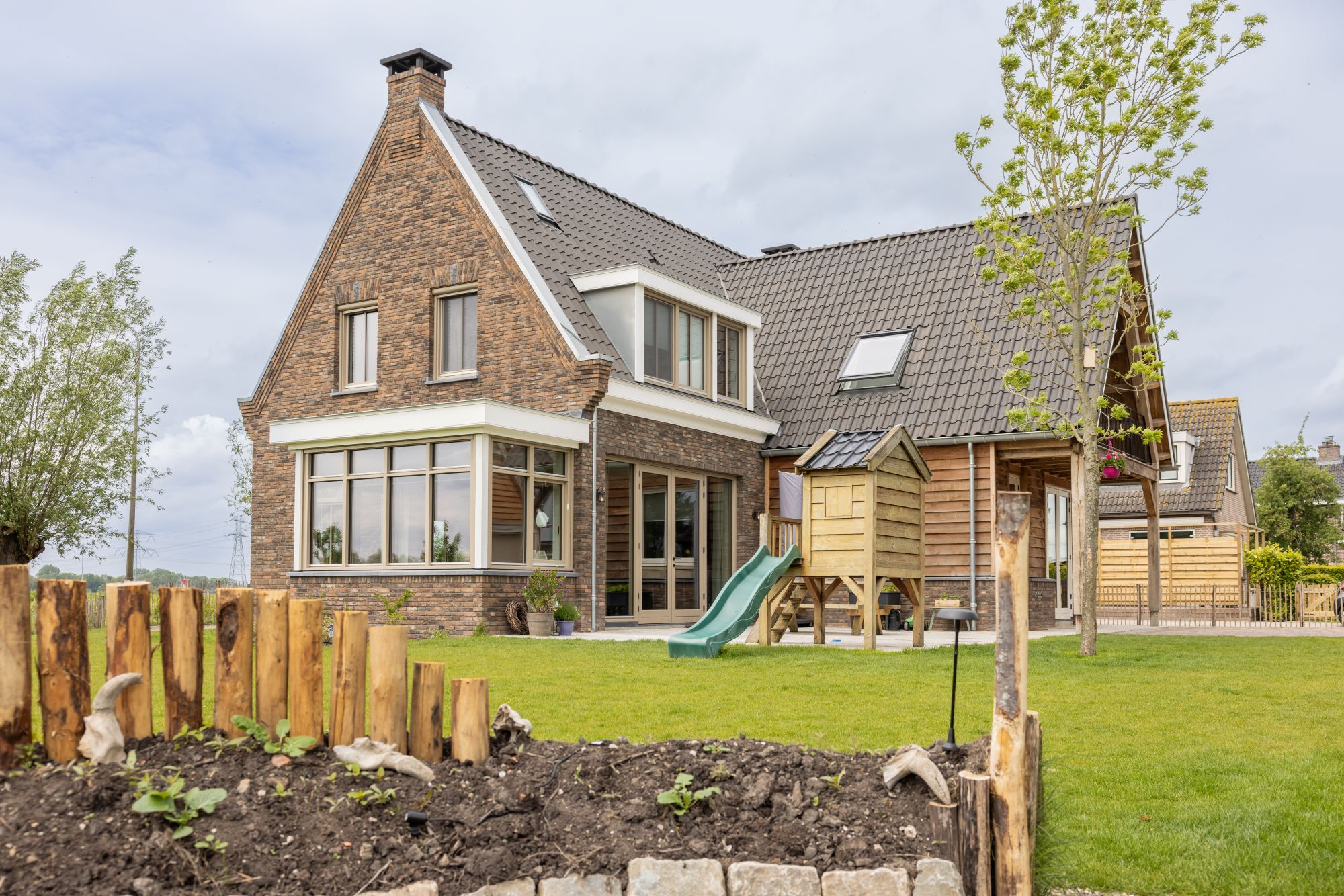 achtergevel villa