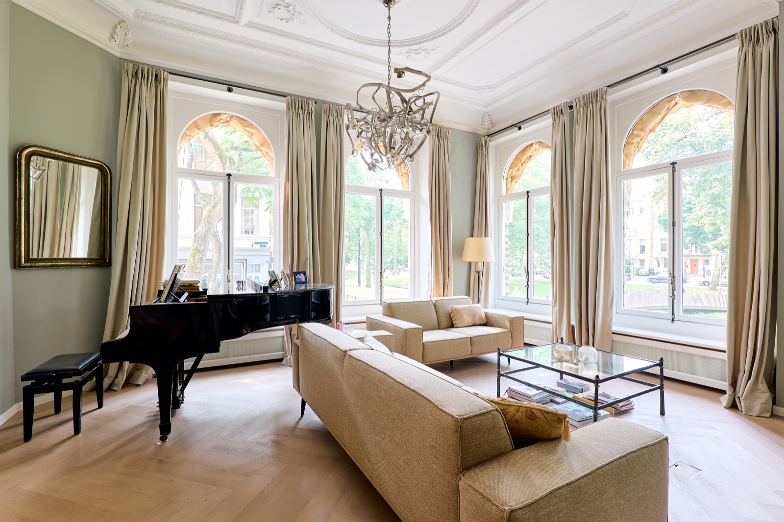 luxe woonkamer renovatie