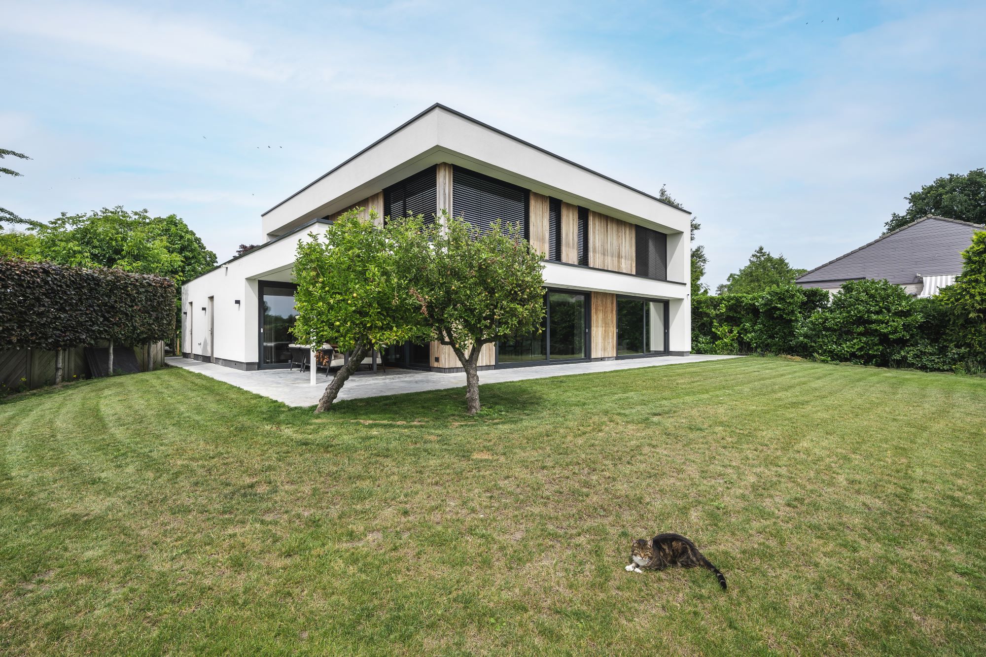 Exterieur villa achterzijde