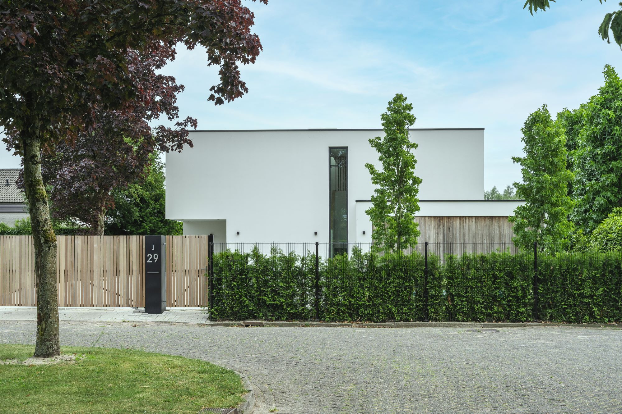gevel exterieur villa