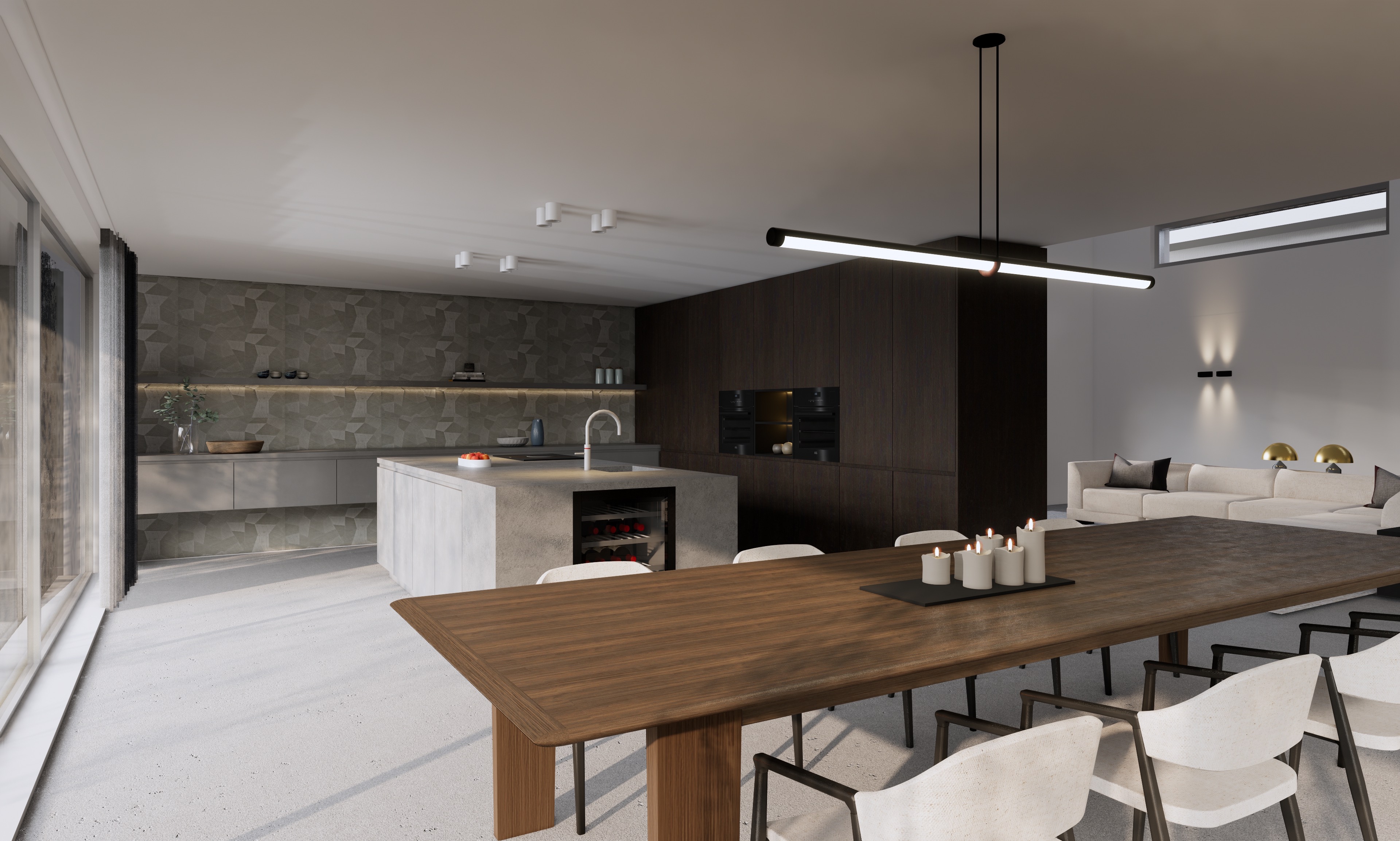 Luxe keuken interieur