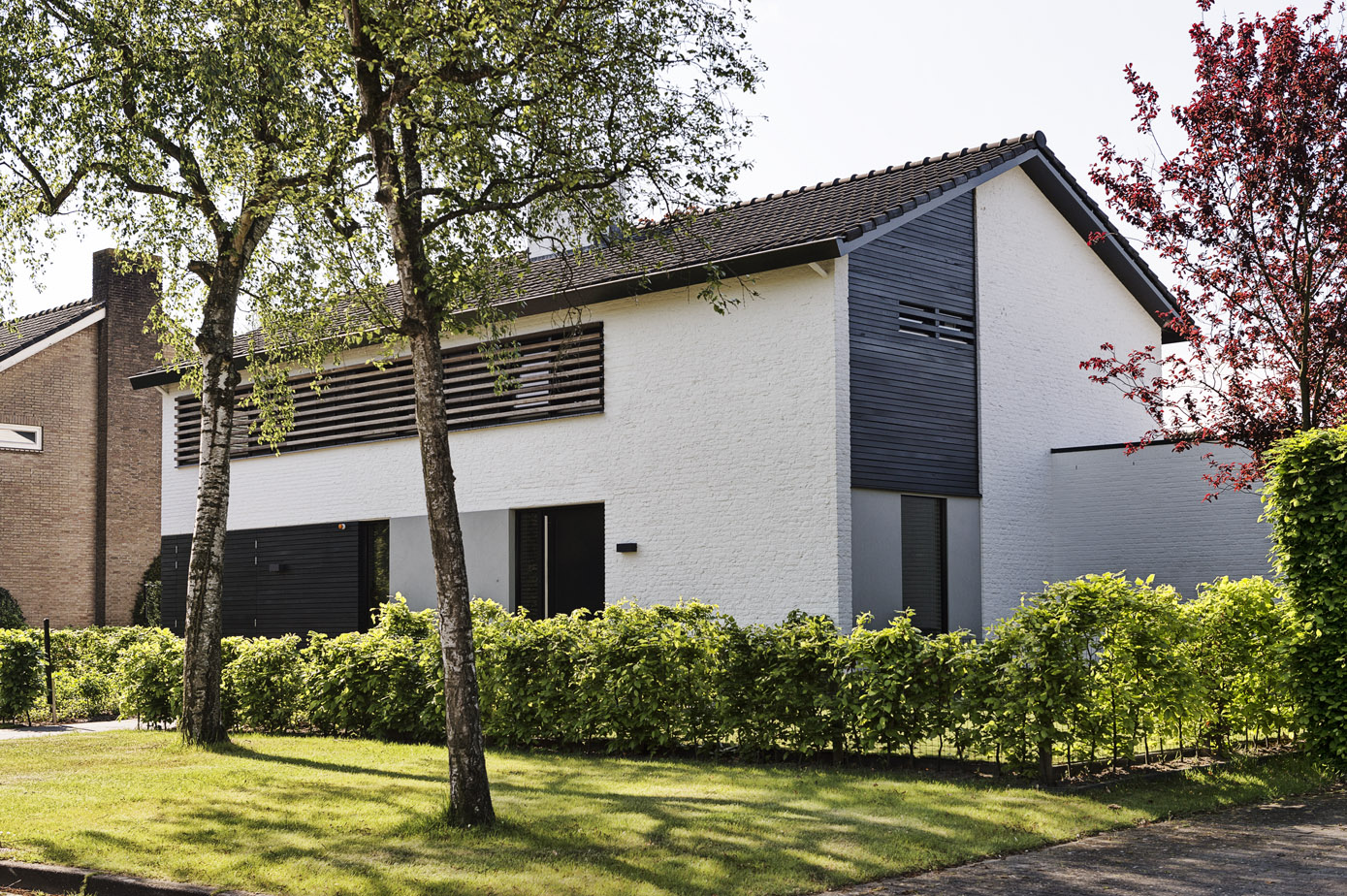 architectuur voorzijde villa
