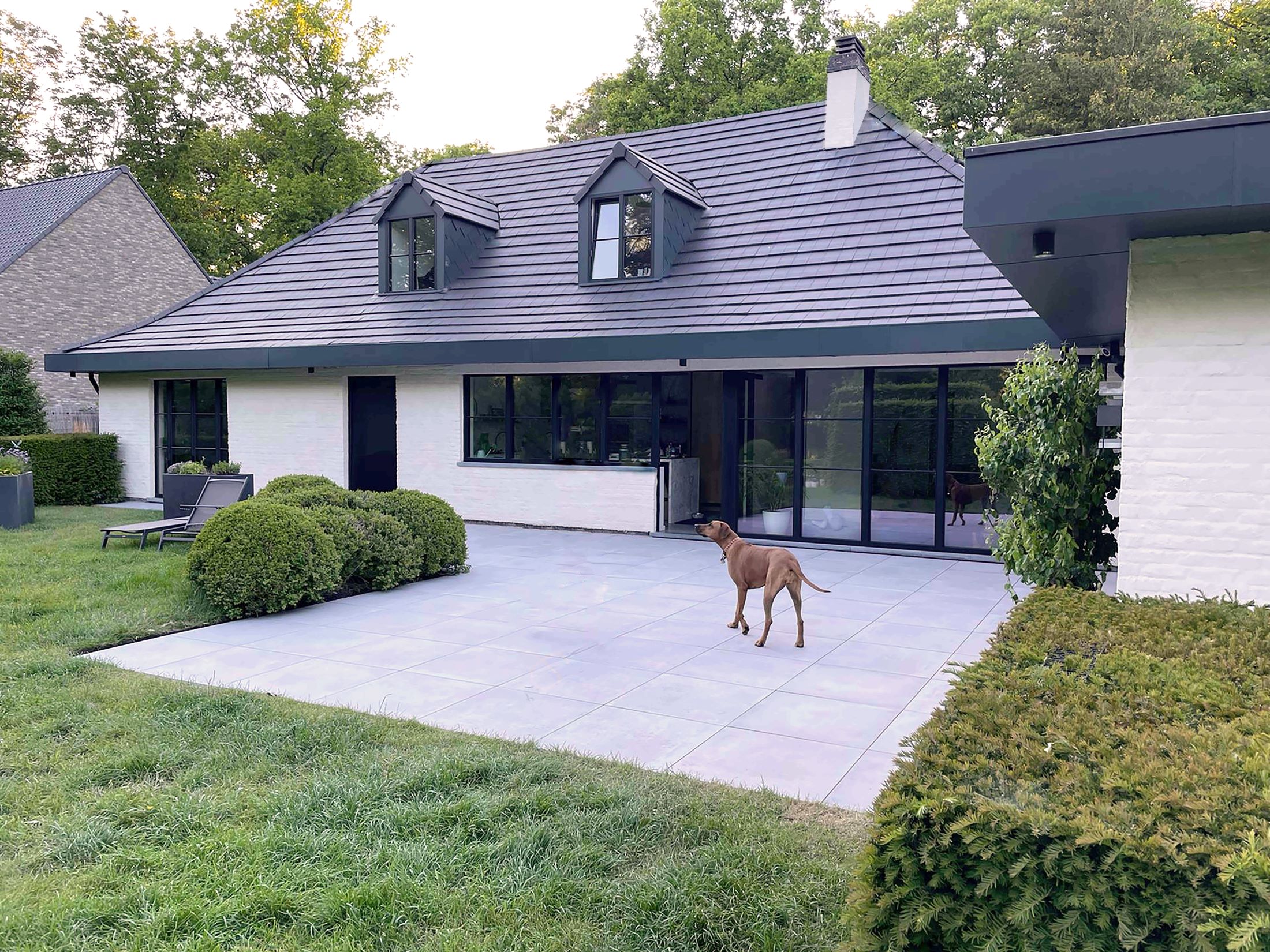 villa achterzijde