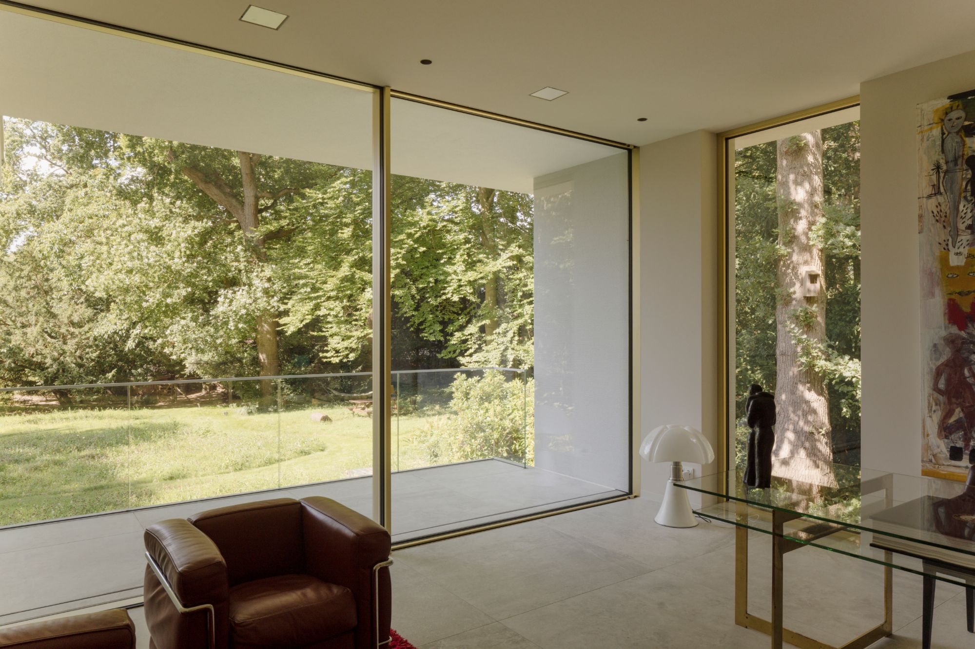 uitzicht vanuit villa