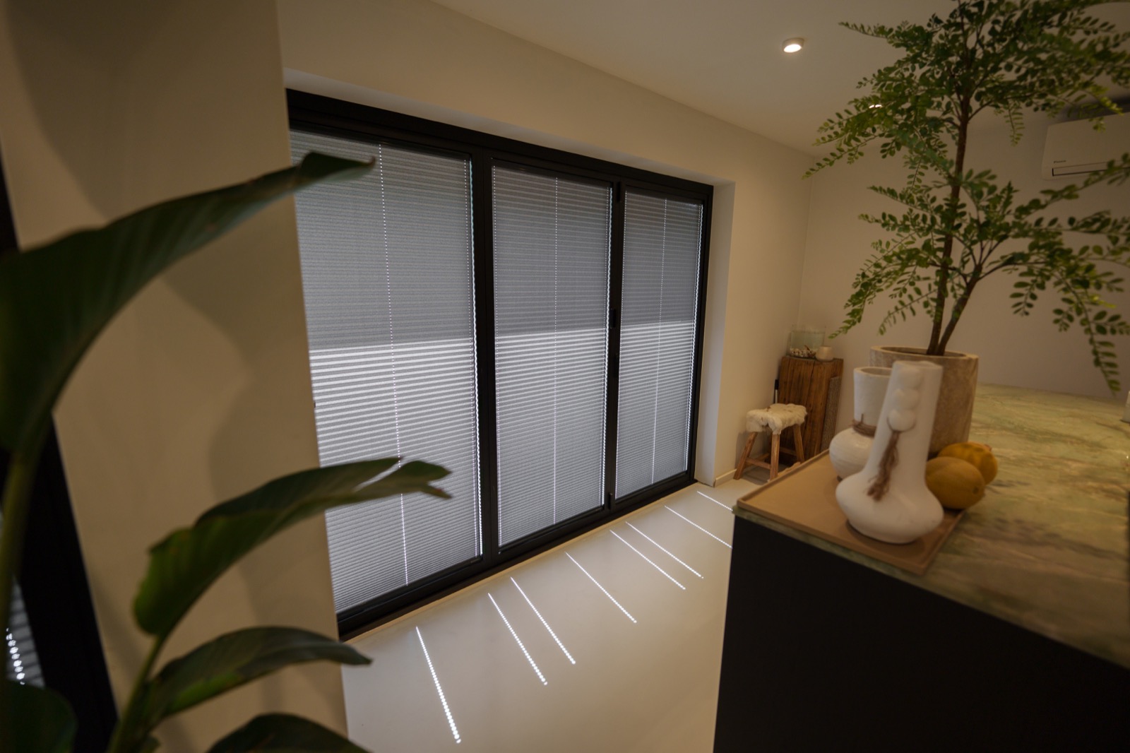 interieur met vouwwand op maat