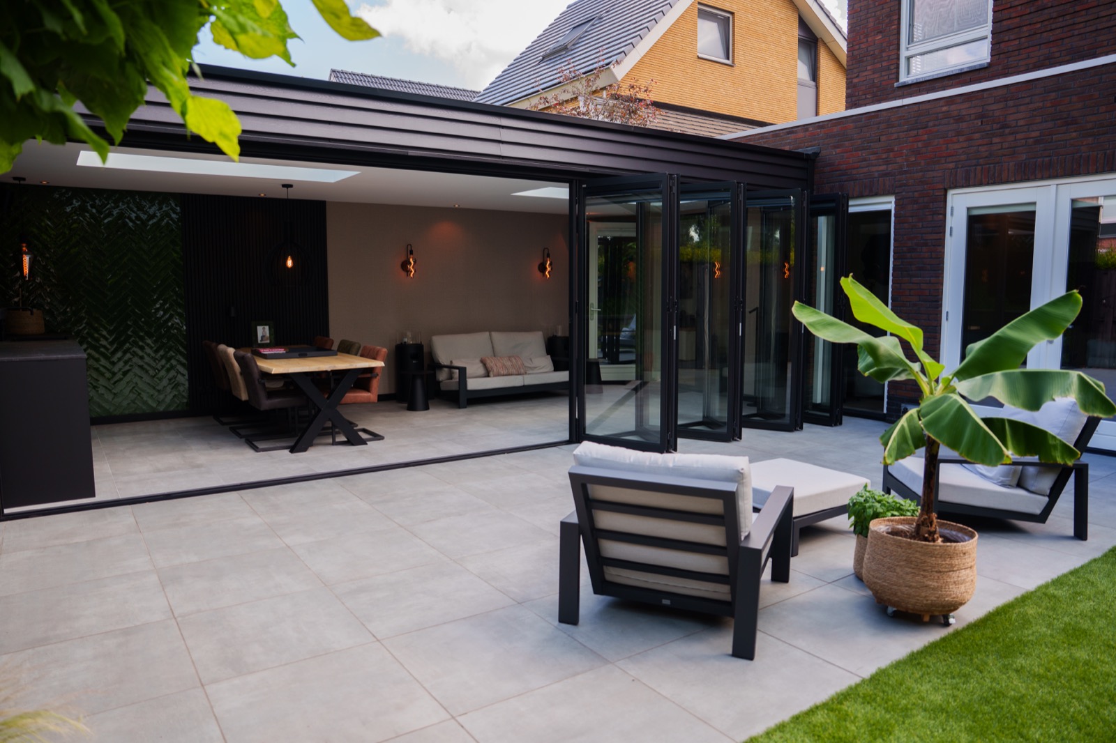 woning met vouwwanden op maat