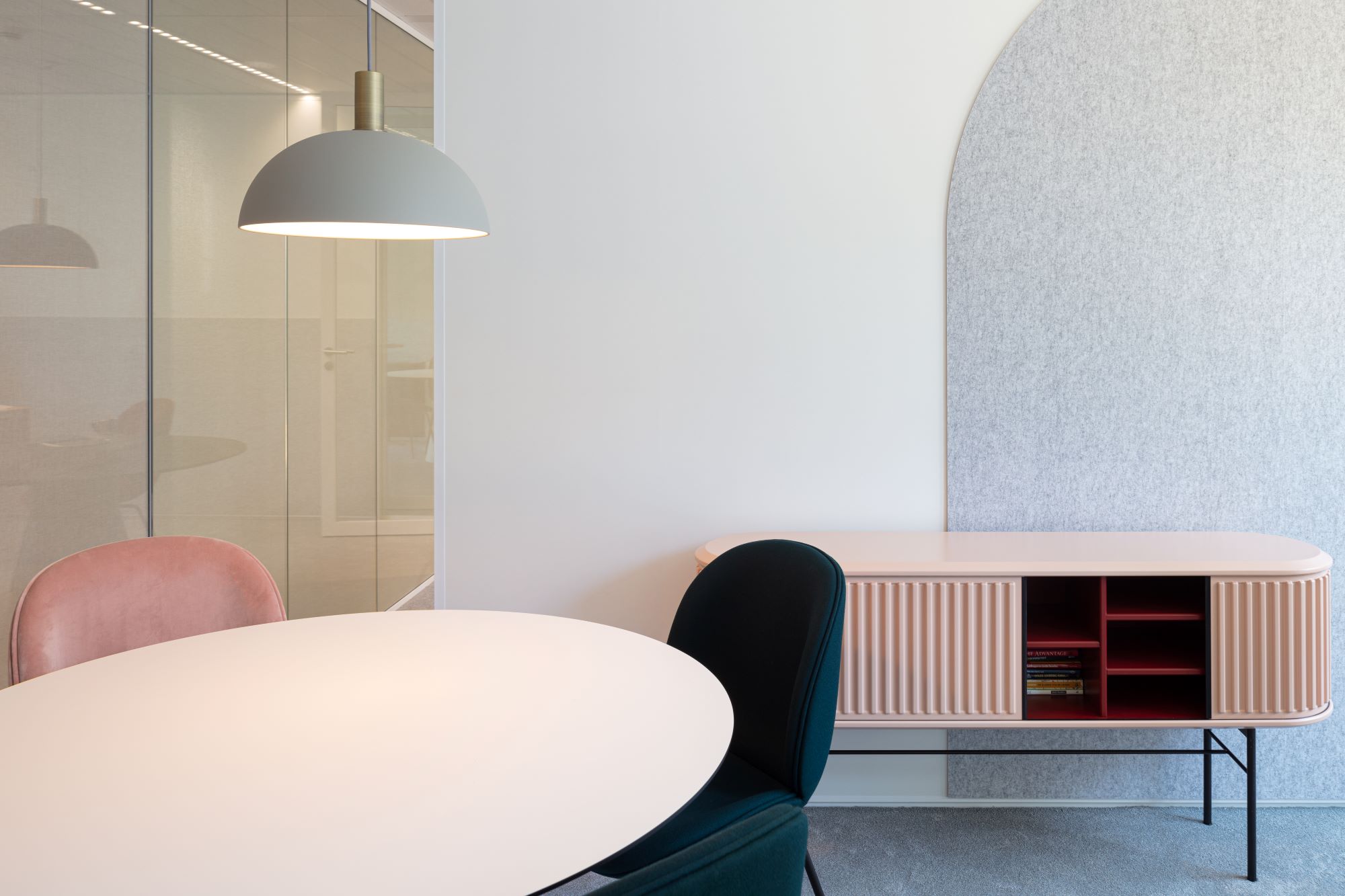 kantoor met design meubels