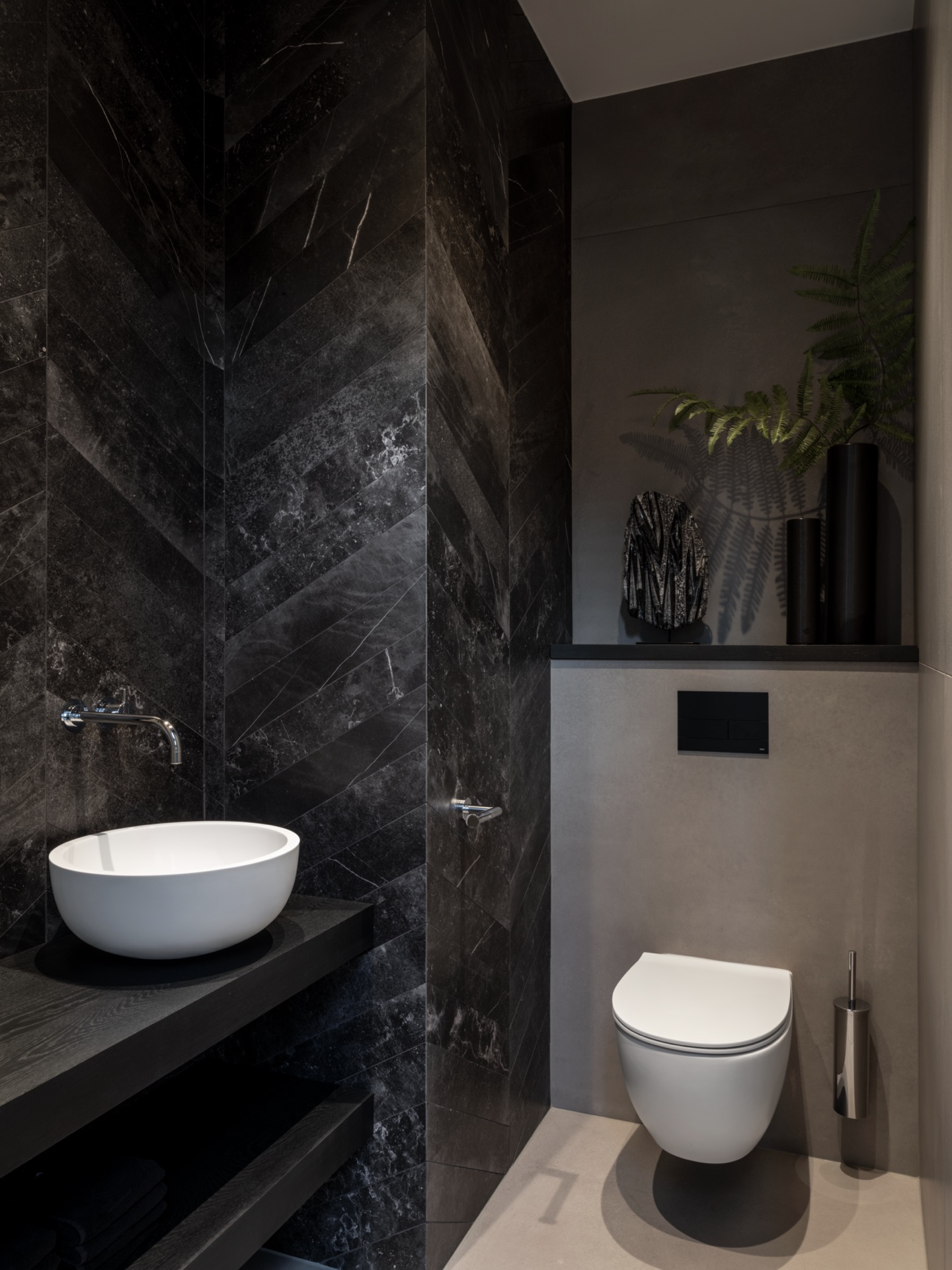 designkraan bij toilet