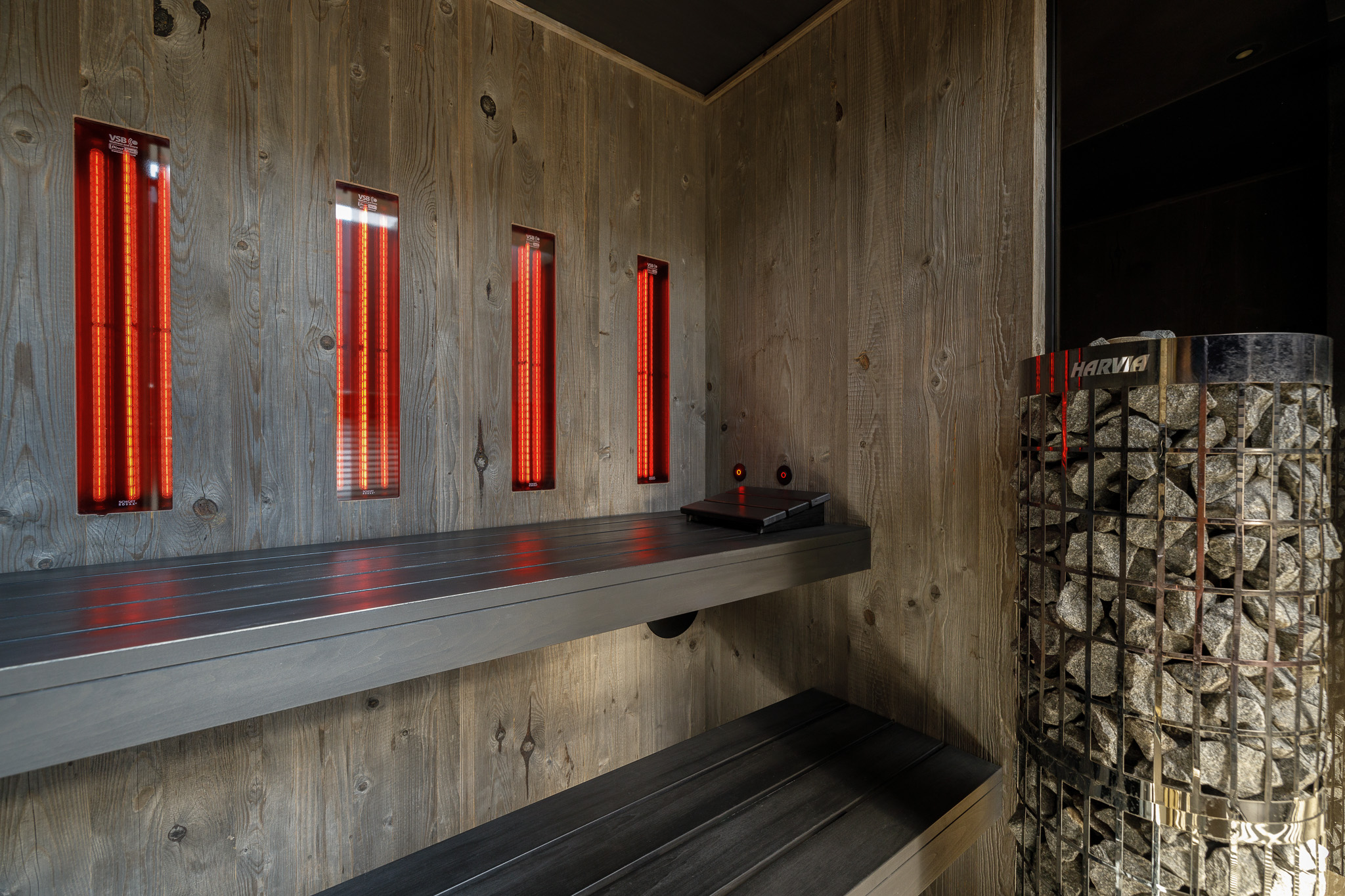 interieur sauna