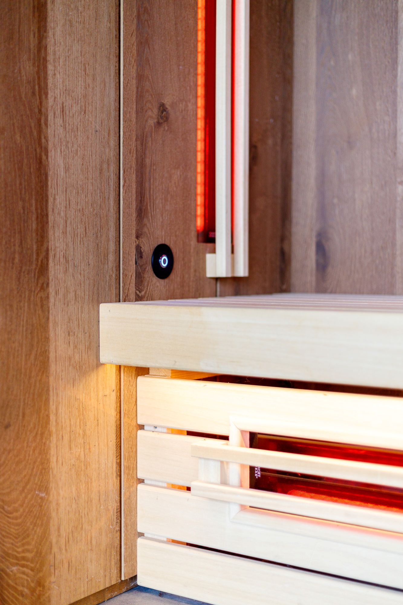 detail sauna