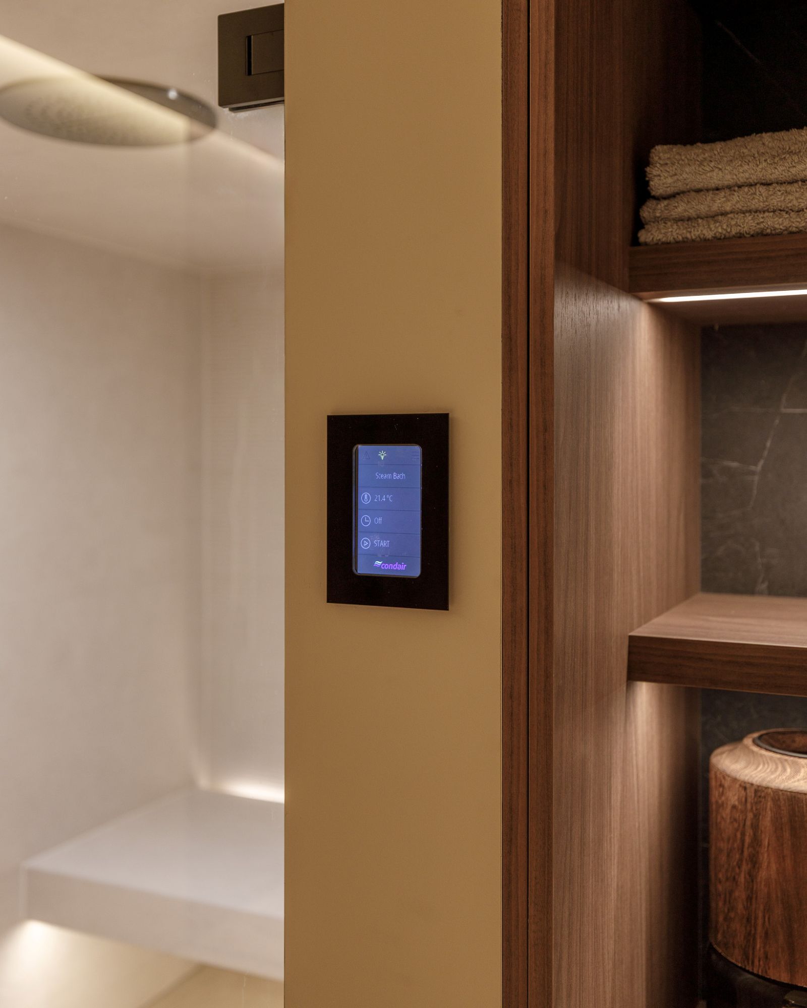detail sauna
