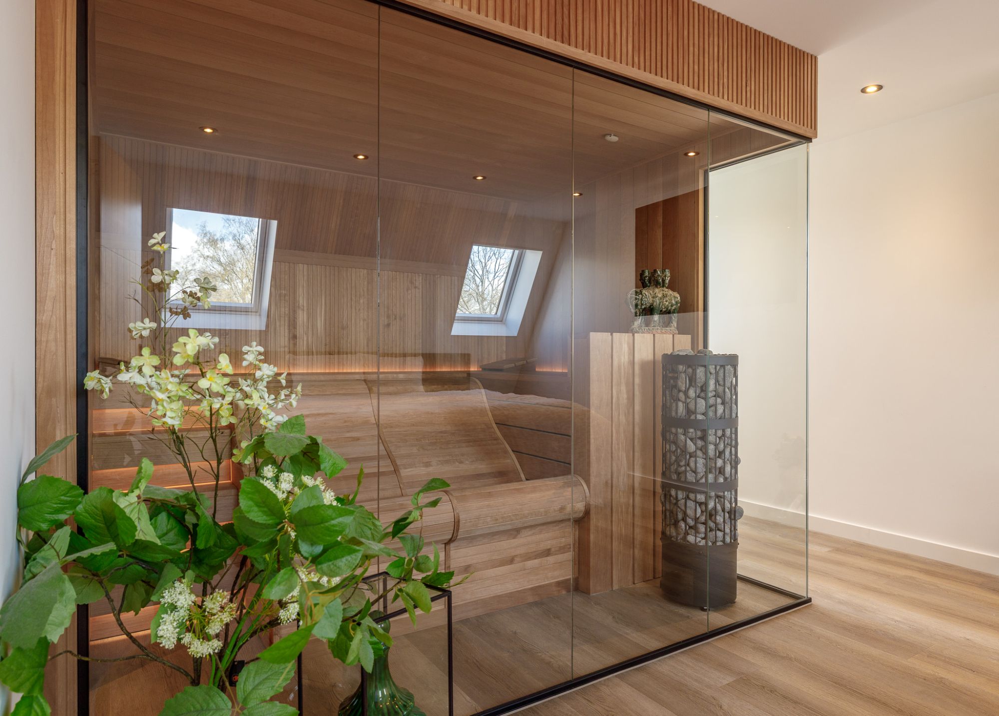 moderne sauna