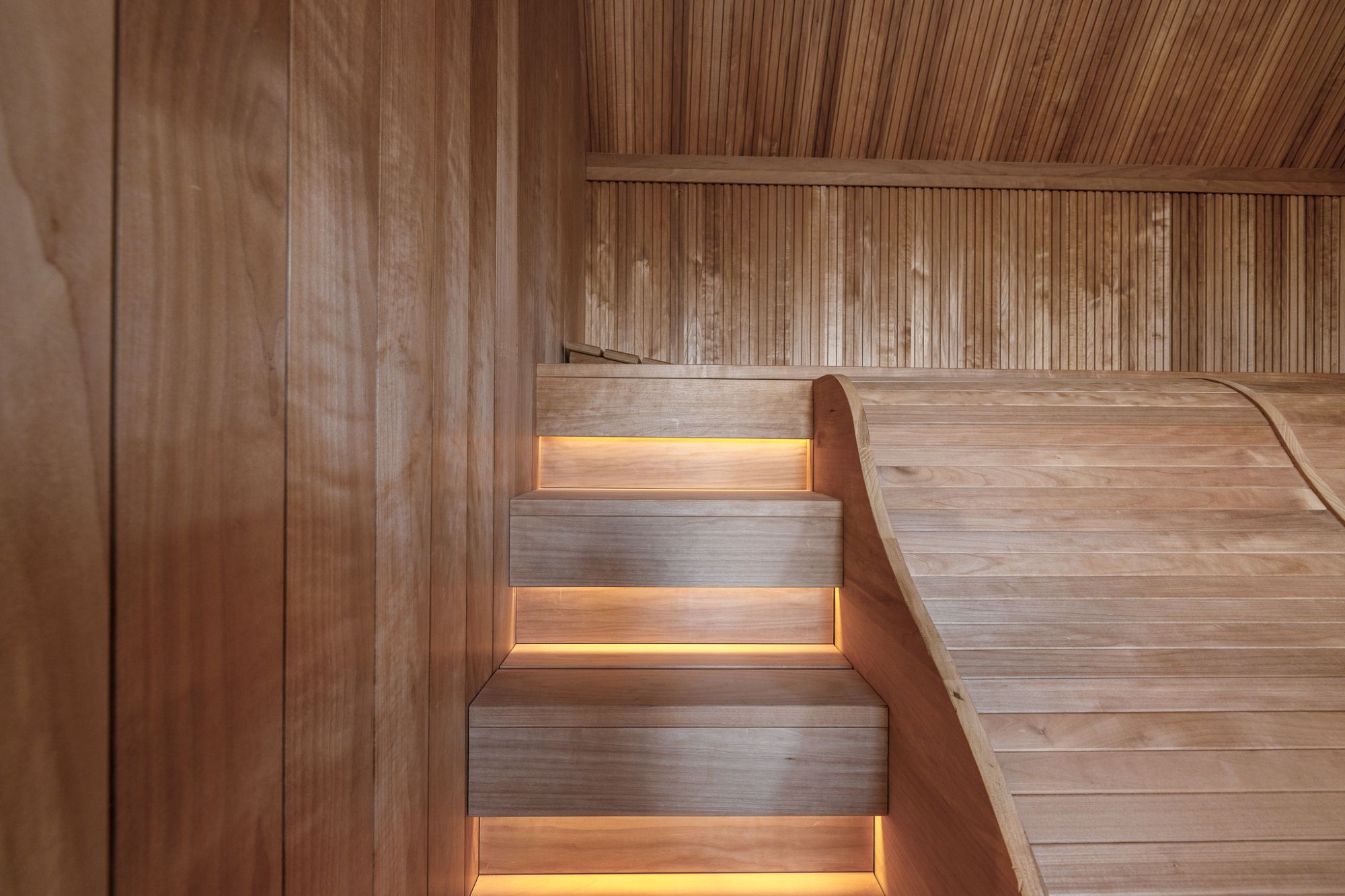 verlichting in sauna