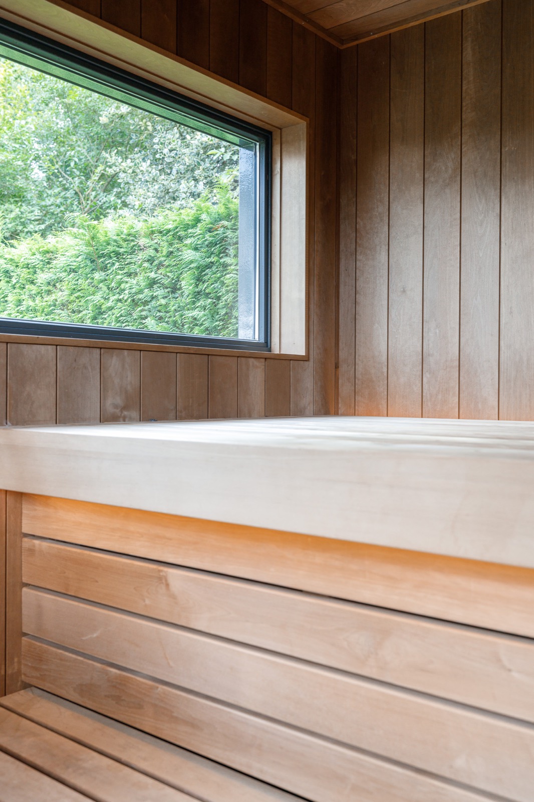 luxe sauna