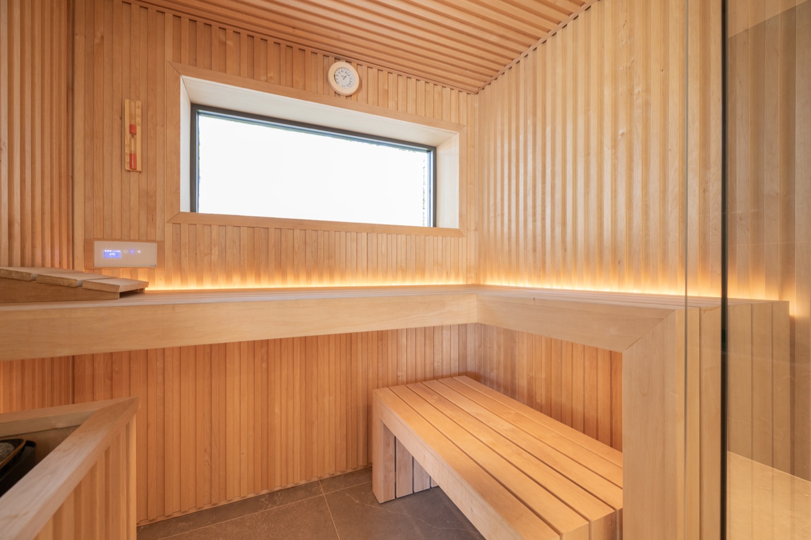 luxe wellness met sauna