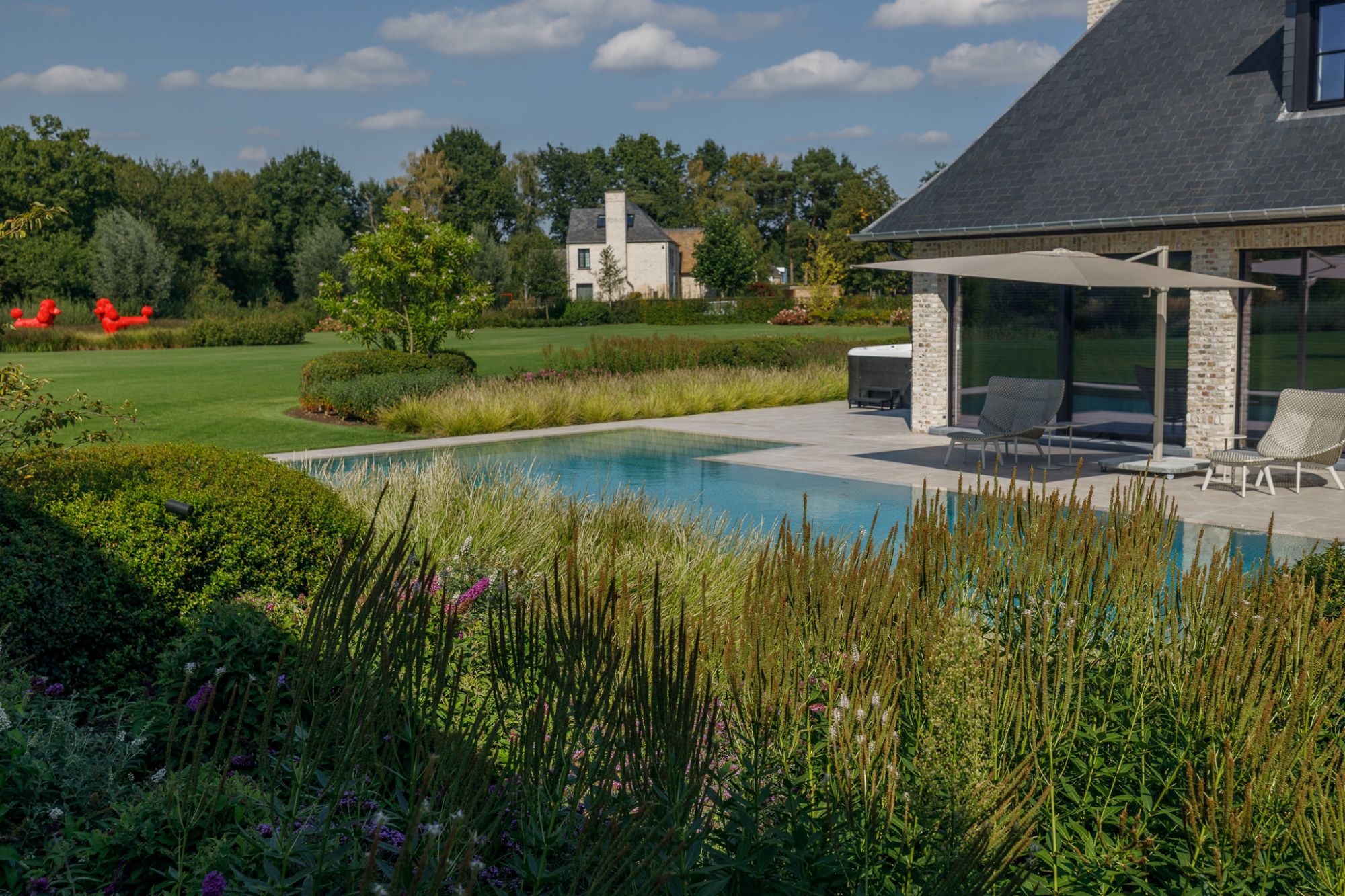 villa tuin