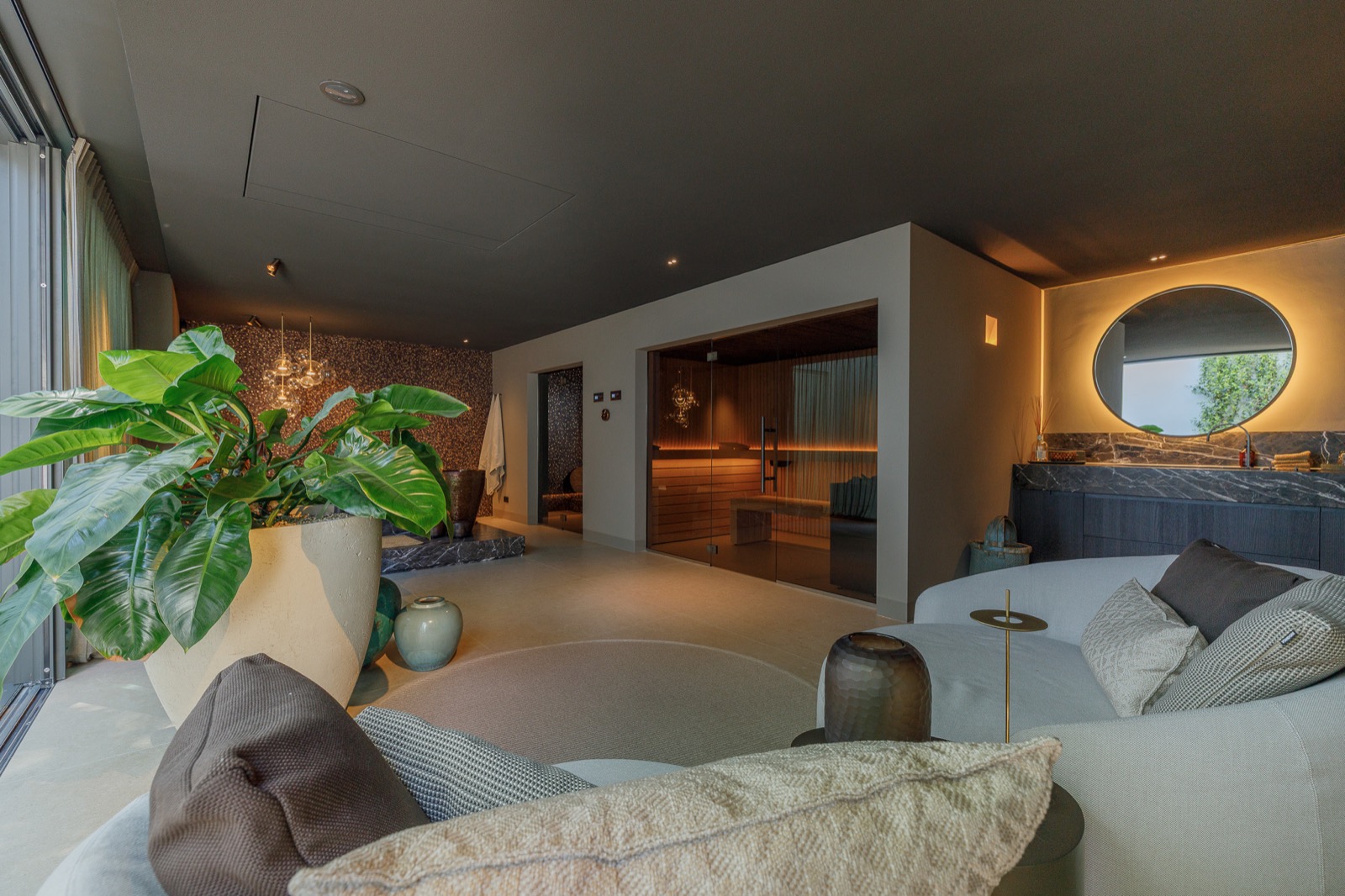 luxe wellness in soutterain