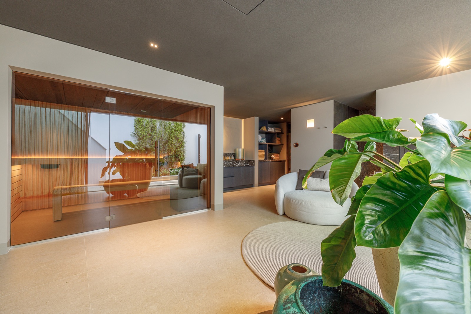 ruimte met wellness