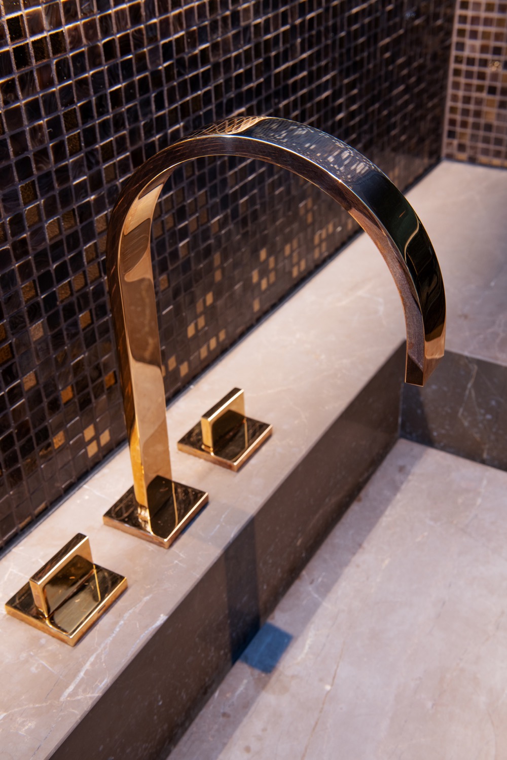 luxe kraan in wellness
