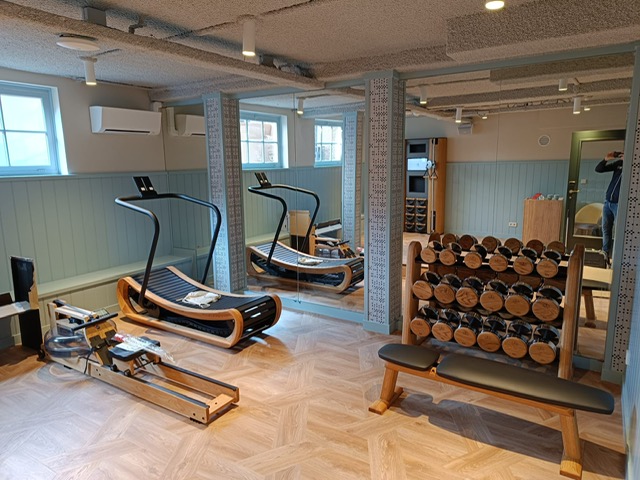fitness ruimte in hotel