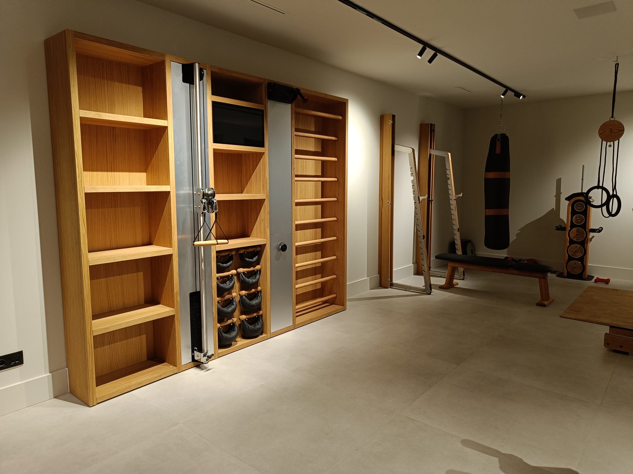 fitnessruimte villa